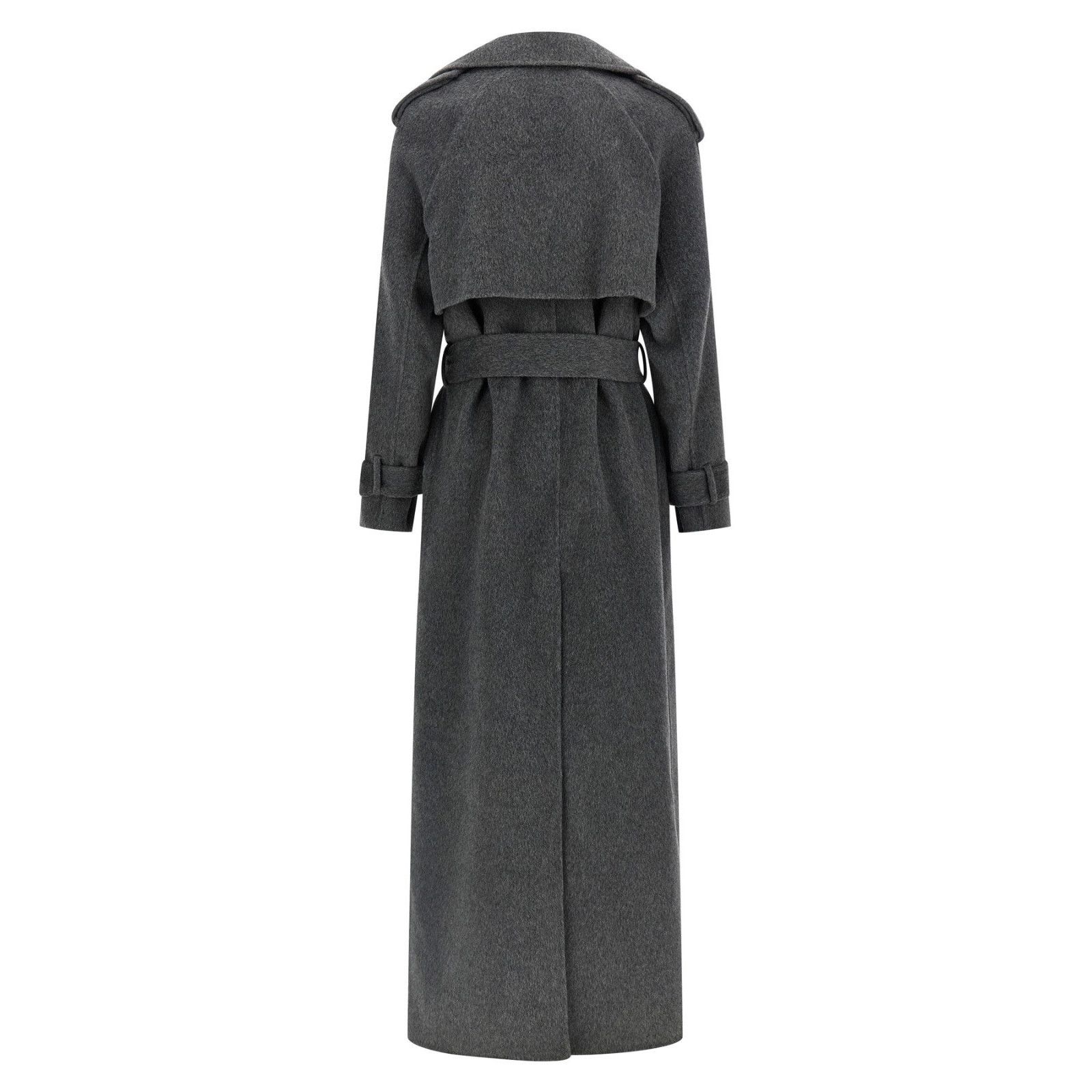 Other GIUSEPPE DI MORABITO Gray Wool Long Coat Jacket New & Authen Size S / US 4 / IT 40 - 2 Thumbnail