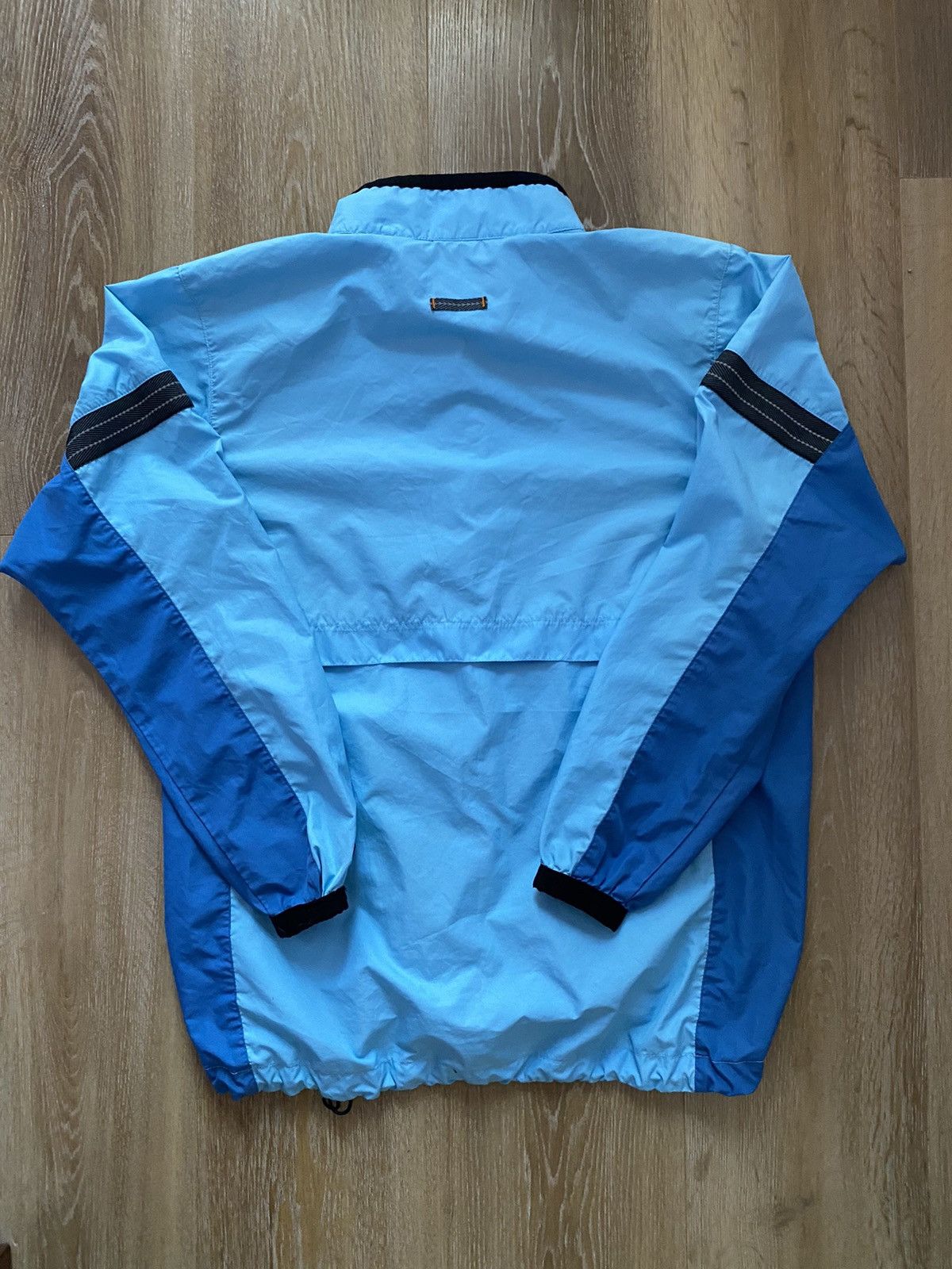 Nike × Vintage Vintage Nike Swoosh Nylon Olympic Zip-up Jacket Y2K Size US S / EU 44-46 / 1 - 2 Thumbnail