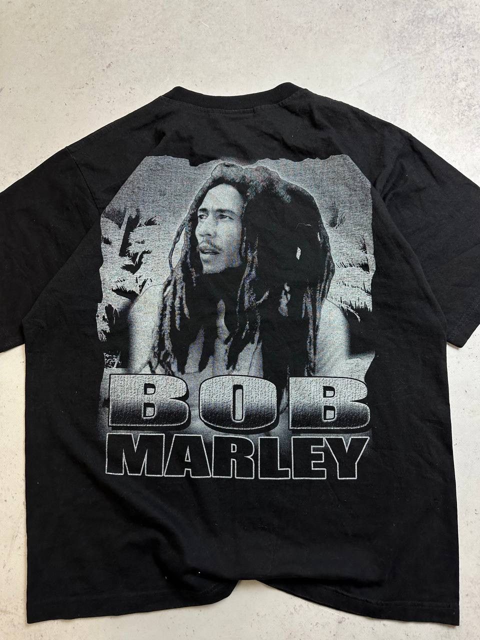 Bob Marley × Vintage Vintage Bob Marley Promo Double Side T-shirt L Size US L / EU 52-54 / 3 - 5 Thumbnail
