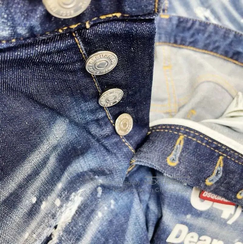 Dsquared2 DSQUARED2 Men's Blue Denim Casual Pants . Size US 26 / EU 42 - 5 Thumbnail