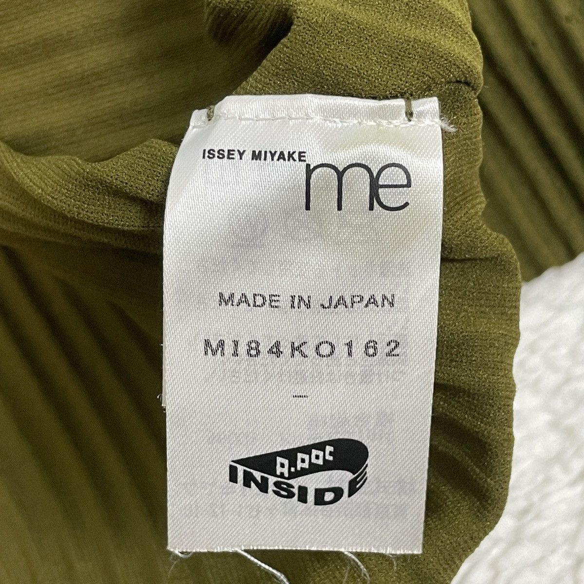 Issey Miyake IS Issey Miyake Me Batwing Pleated Crop Top Size ONE SIZE - 11 Thumbnail