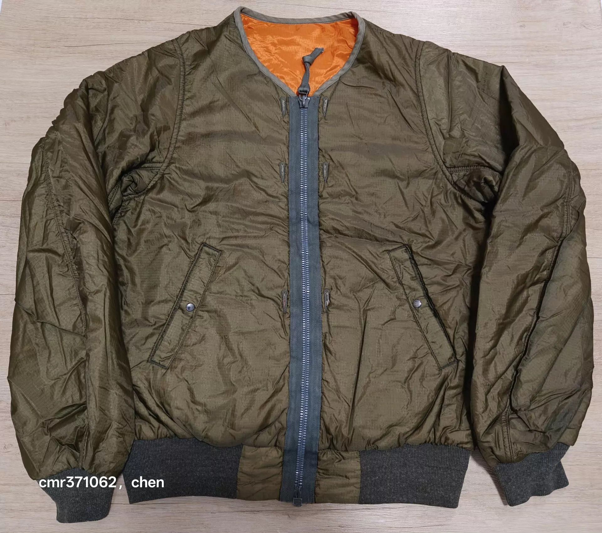 Visvim VISVIM 18AW CD MILITARY BLOUSON 2Sided MudDyed NylonChk 2 Size US M / EU 48-50 / 2 - 1 Thumbnail