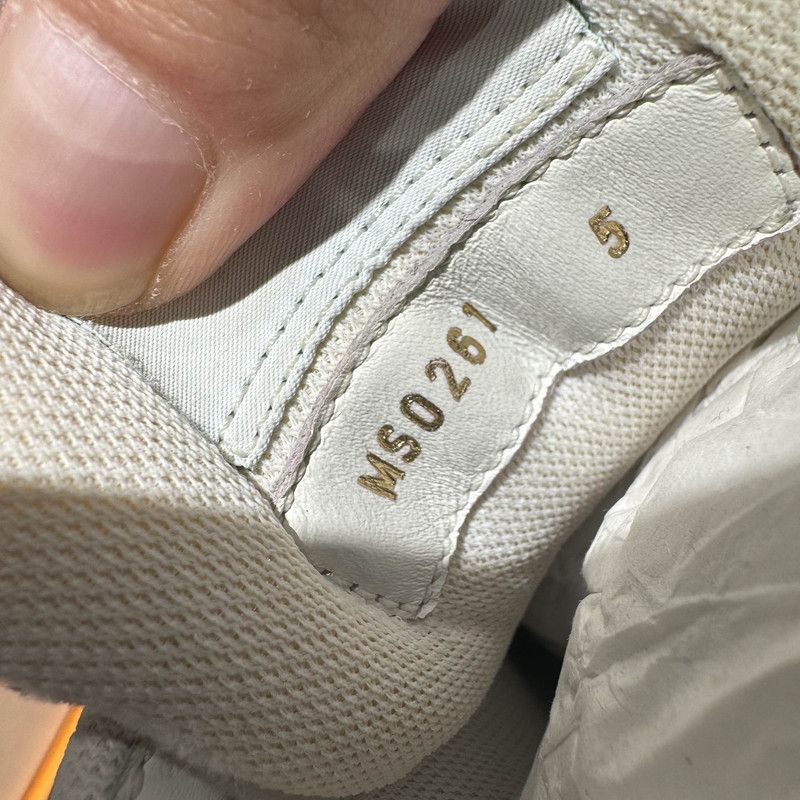 Louis Vuitton Louis Vuitton Vintage Trainer Sneakers in White Green -2508 Size US 6.5 / EU 39-40 - 5 Thumbnail