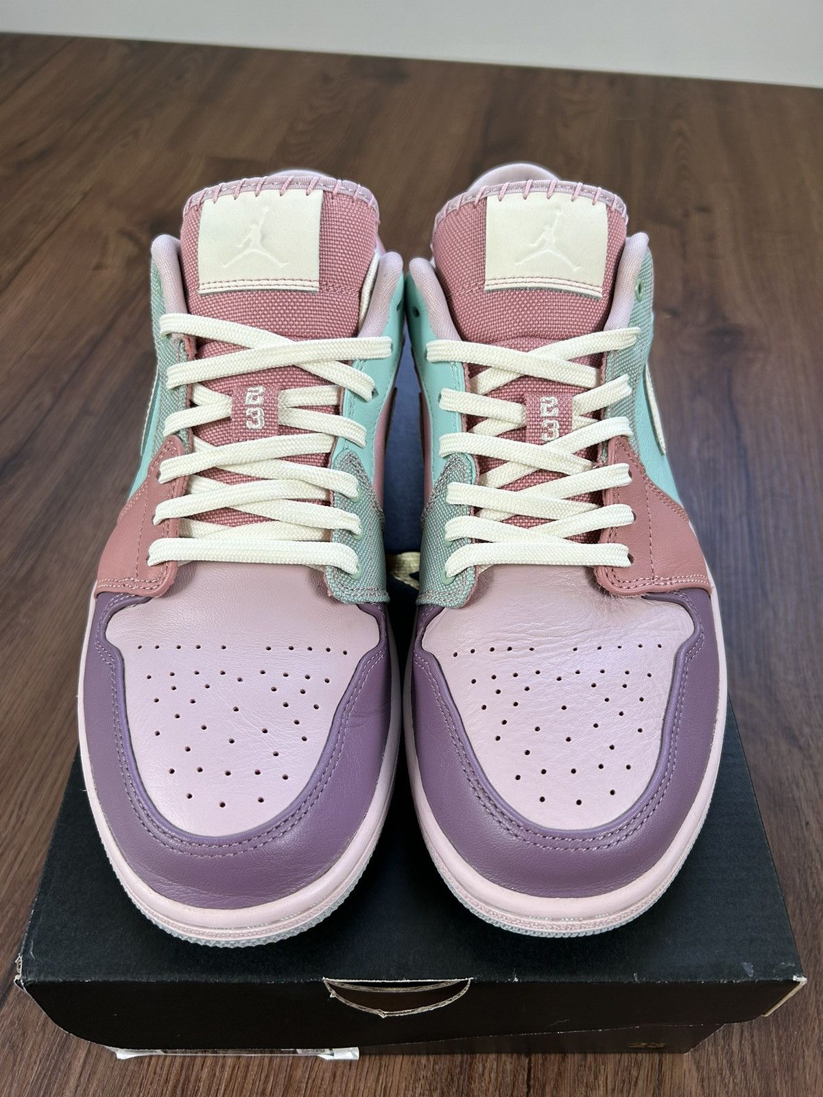 Nike Nike Air Jordan 1 Low SE Easter Pastel Size 10.5 DJ5196-615 Size US 10.5 / EU 43-44 - 2 Thumbnail