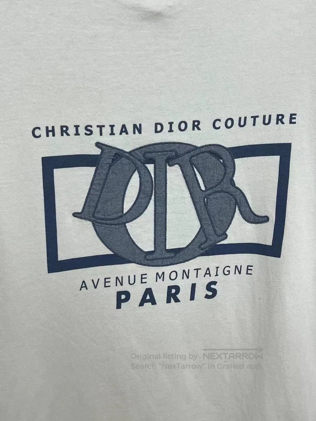 Dior christian dior logo short sleeve t-shirt. Size US M / EU 48-50 / 2 - 3 Thumbnail