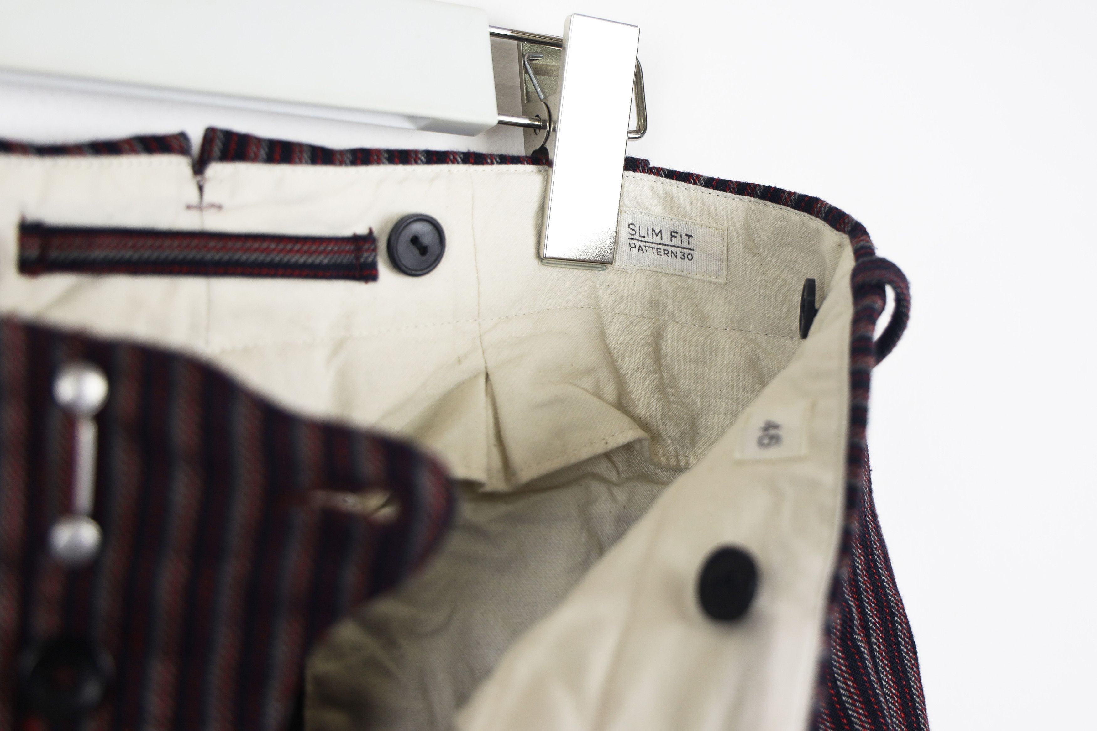 Incotex × Slowear Incotext Slowear Japan Cotton Linen Striped Pants Trousers Size US 29 - 7 Thumbnail