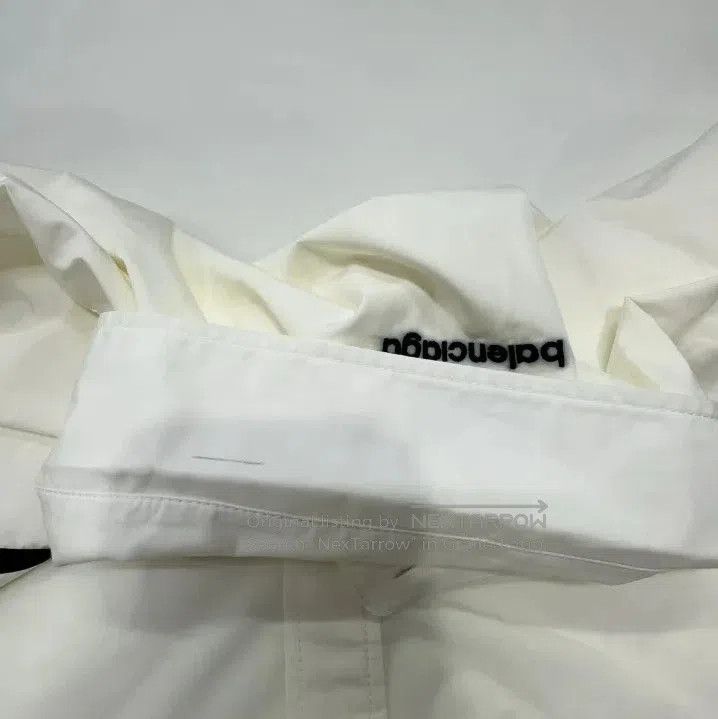 Balenciaga Balenciaga White Oversized Sports Icon Shirt. Size US L / EU 52-54 / 3 - 5 Thumbnail