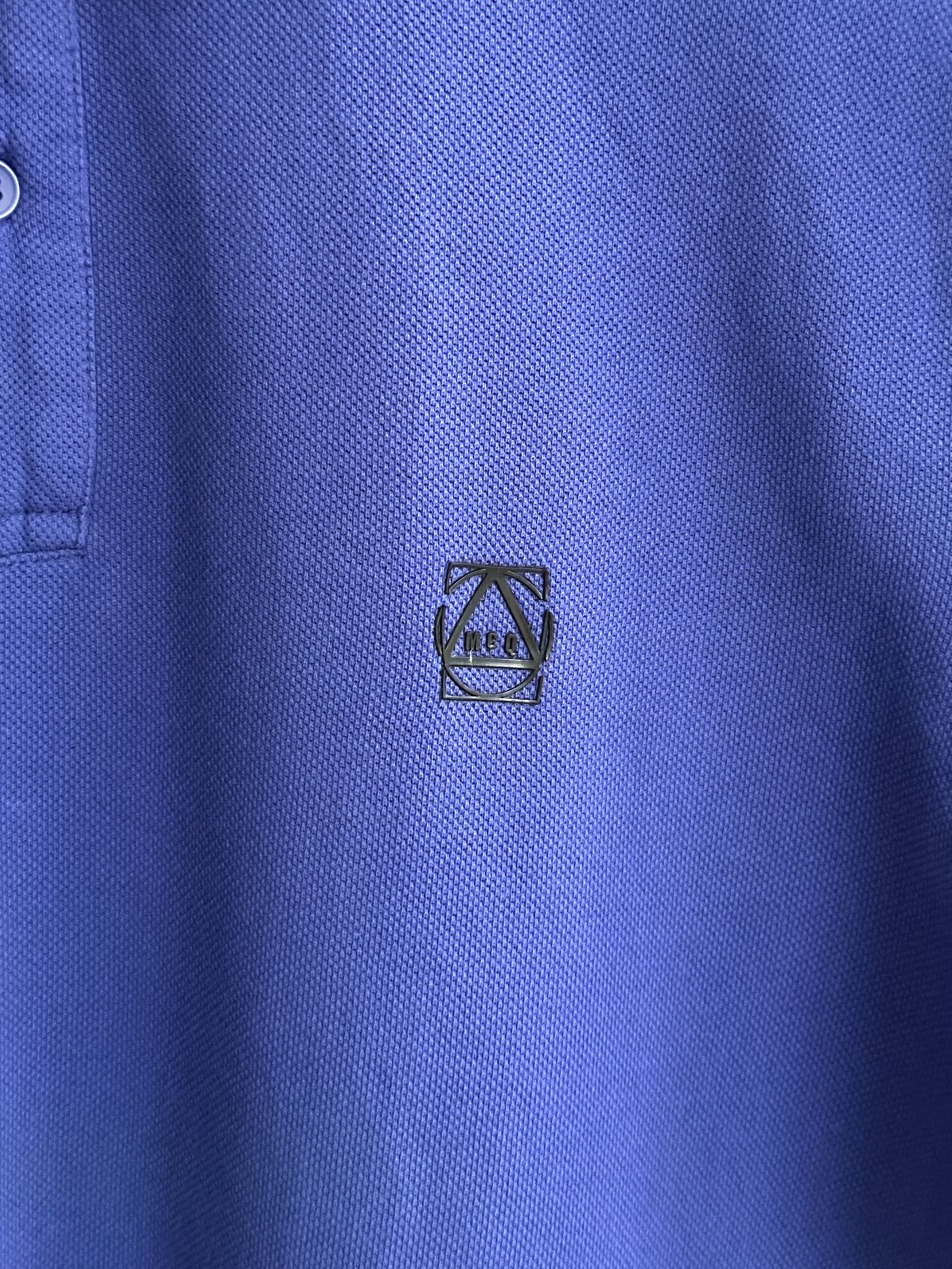 Alexander McQueen McQ Alexander McQueen Blue Polo Shirt Size US S / EU 44-46 / 1 - 5 Thumbnail