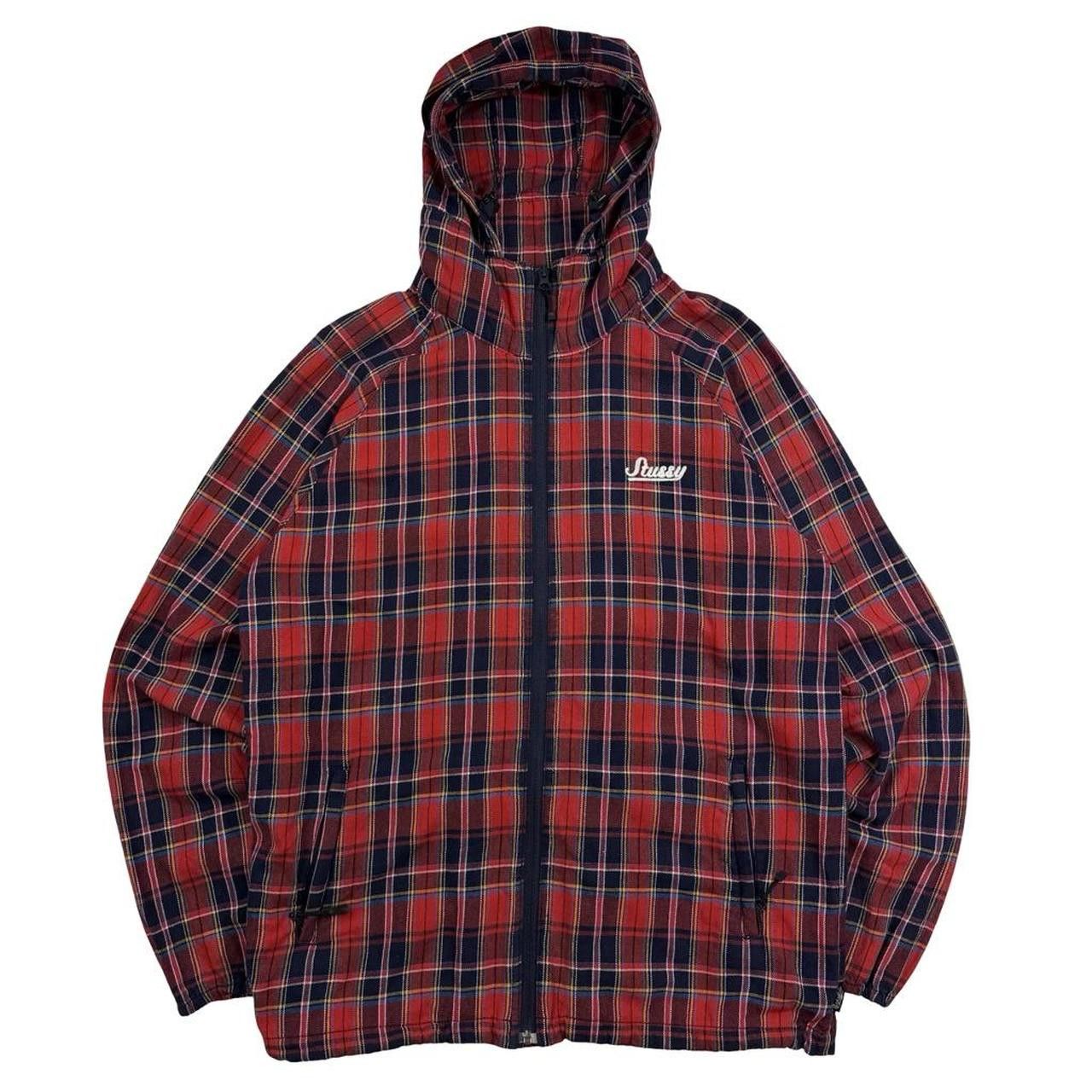 Stussy Vintage 2000s Stussy Plaid / Check Jacket - Extra Large Size US XL / EU 56 / 4 - 1 Thumbnail
