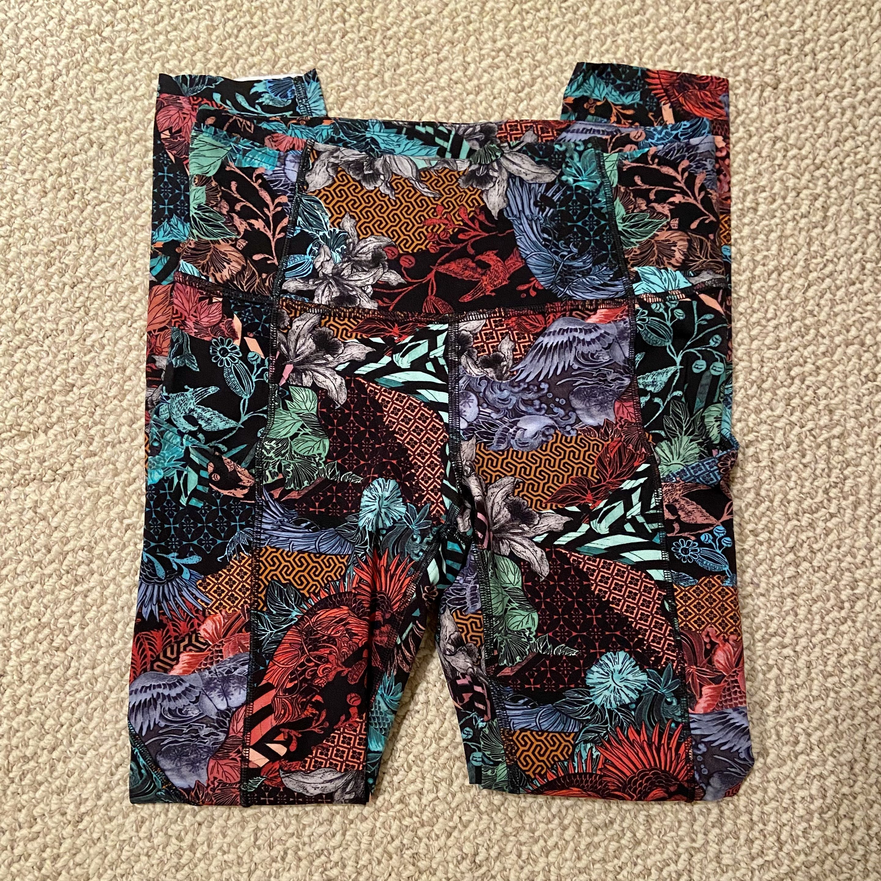 Lululemon 🆕 Lululemon Fast & Frees - Zen Clash Multi - Size 4 - 25" Size 27" / US 4 / IT 40 - 5 Thumbnail