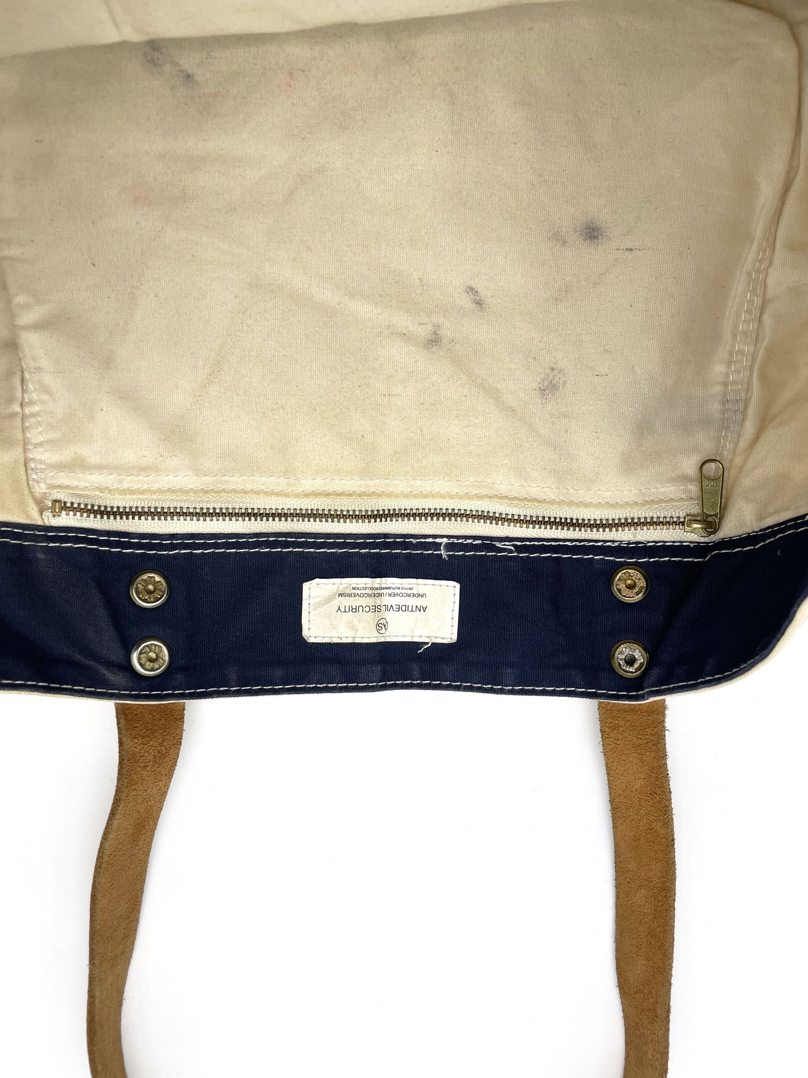 Undercover AW11 Antidevil Security Tote Bag Size ONE SIZE - 10 Thumbnail