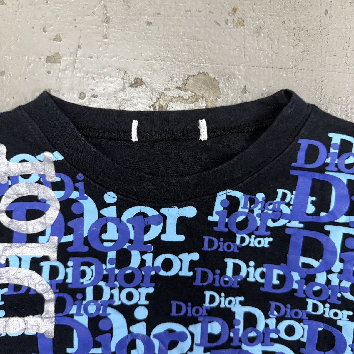 Dior Vintage Dior Multiple Spellout Long sleeve Tee Size XS / US 0-2 / IT 36-38 - 3 Thumbnail