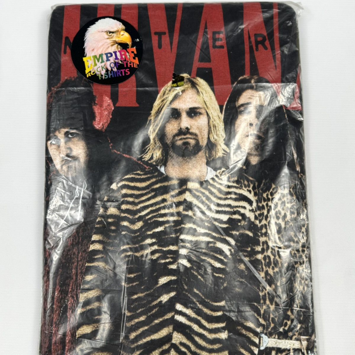 Band Tees Vintage 1993 DS PACKAGED Nirvana In Utero Empire T Shirt Size US XL / EU 56 / 4 - 2 Thumbnail