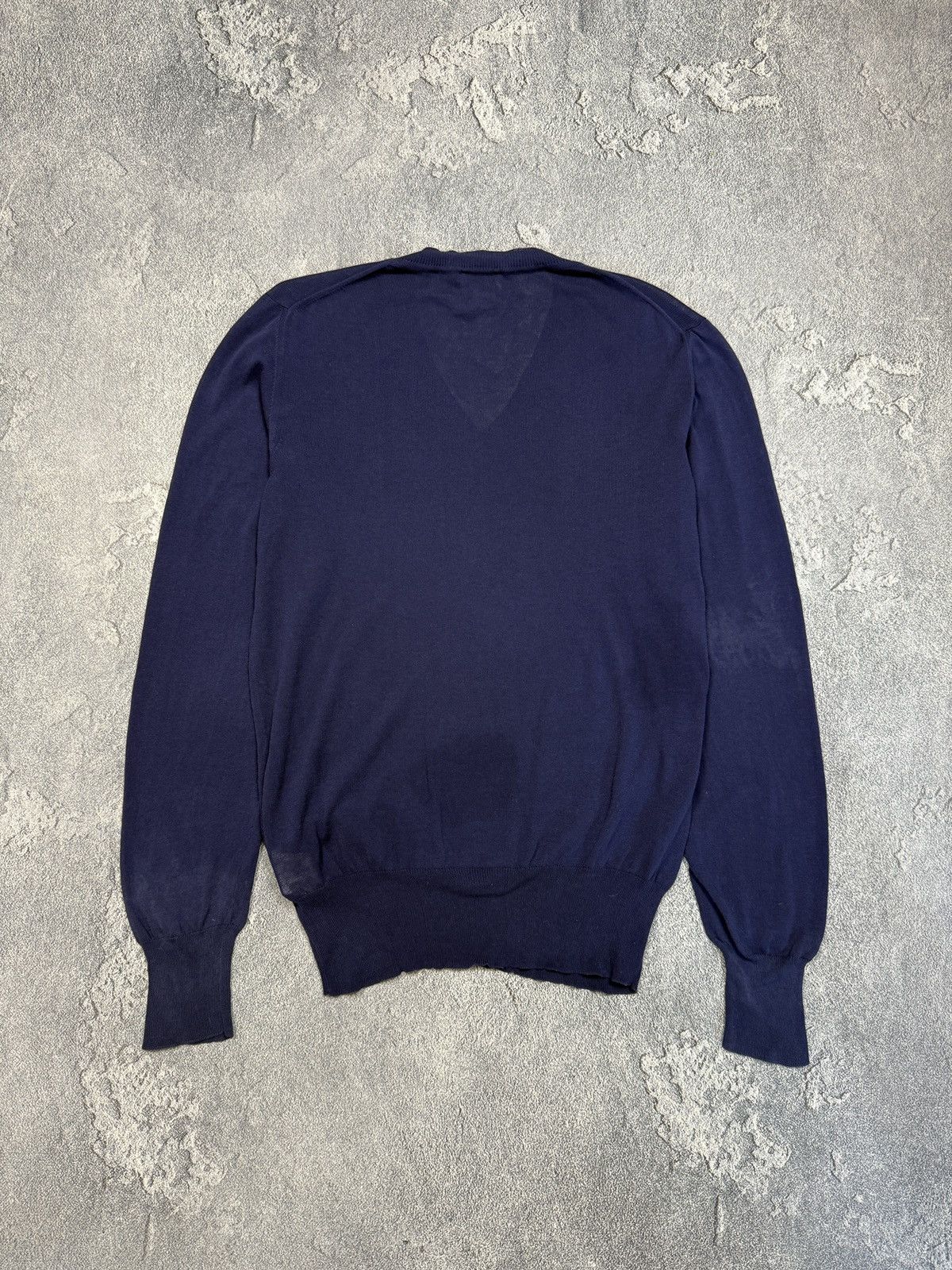 Vivienne Westwood Vivienne Westwood V Neck Sweater Cardigan Pullover Size US L / EU 52-54 / 3 - 9 Thumbnail