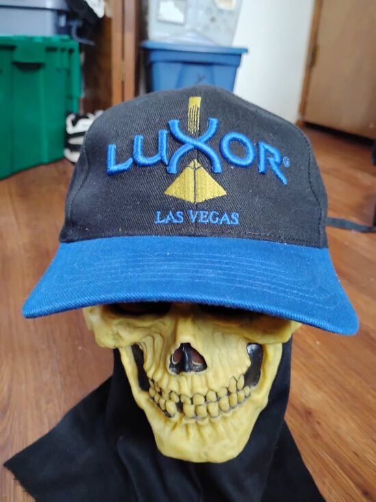 Other DS Vintage Luxor Las Vegas Casino Two Tone Snap Hat Cp Size ONE SIZE - 1 Thumbnail