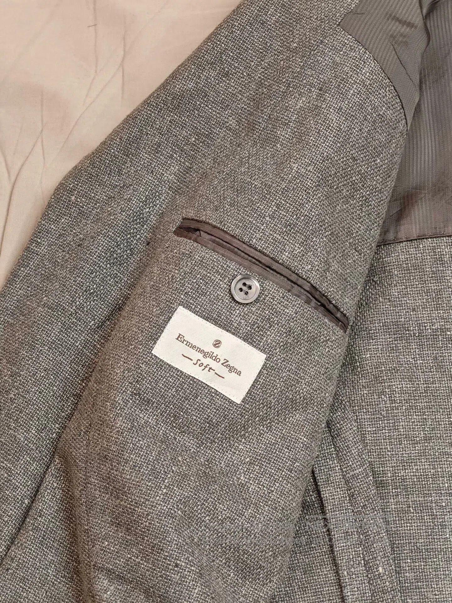 Z Zegna Zegna Wool Silk Casual Blazer. Size US M / EU 48-50 / 2 - 7 Thumbnail