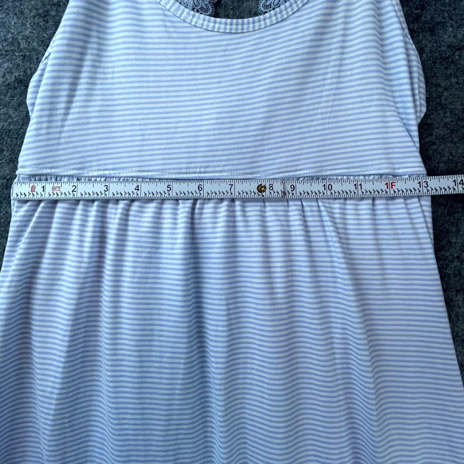 Laura Ashley Laura Ashley Dress Med Babydoll Lace Soft Feminine Chemise Size M / US 6-8 / IT 42-44 - 5 Thumbnail