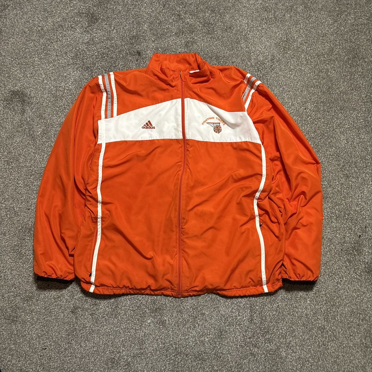 Adidas × Vintage Adidas Fighting Tigers XL Windbreaker Jacket Size US XL / EU 56 / 4 - 1 Thumbnail