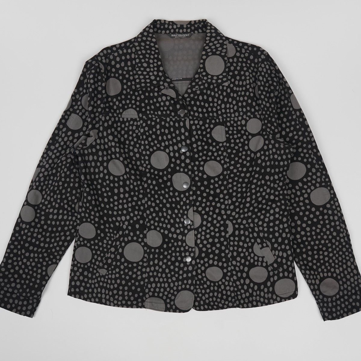 Marimekko Marimekko Mika Piirainen Vintage Polka Dot Suit Blazer Skirt Size M / US 6-8 / IT 42-44 - 3 Thumbnail