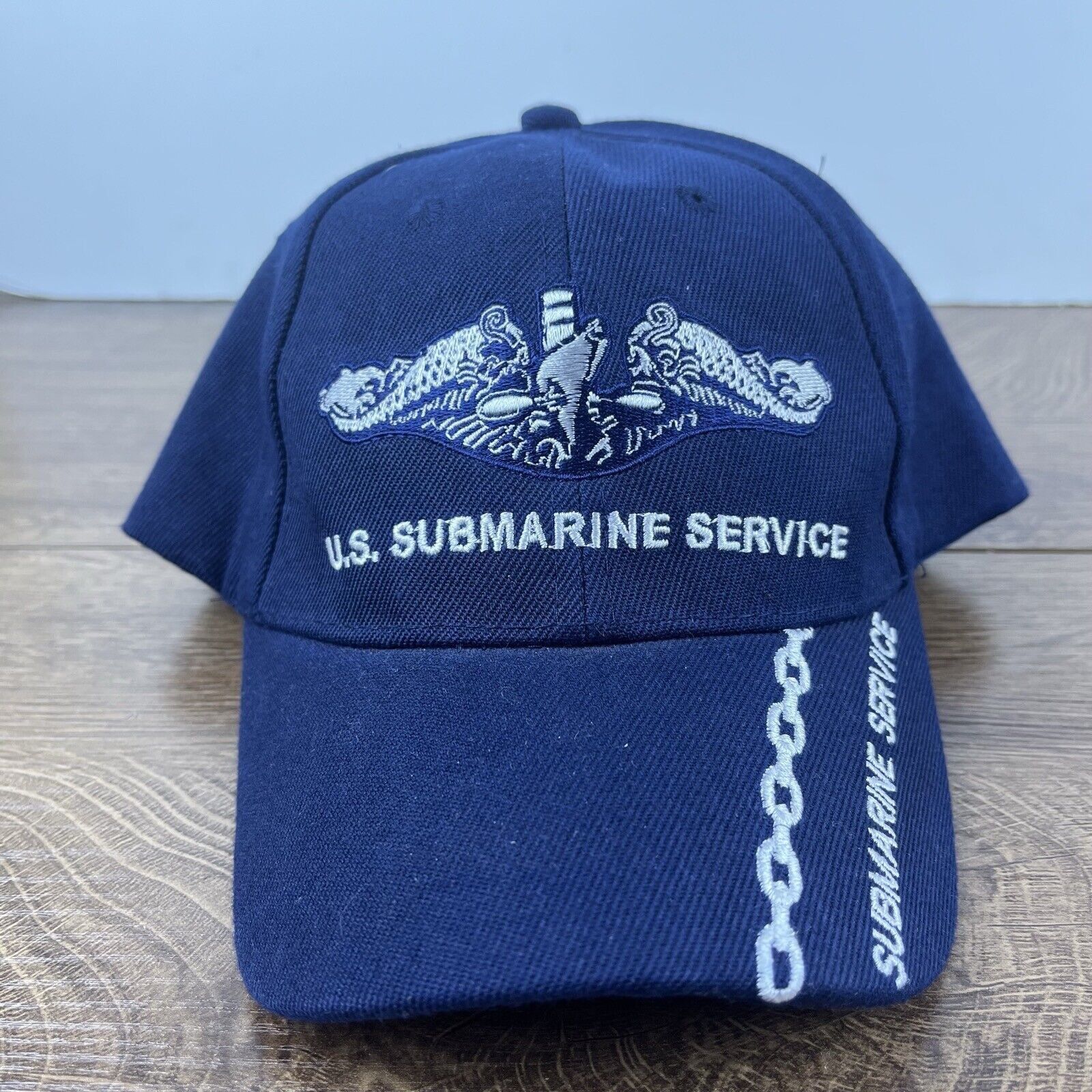 Other US Submarine Service Hat Adjustable Hat Blue US NAVY Hat Blu Size ONE SIZE - 2 Thumbnail