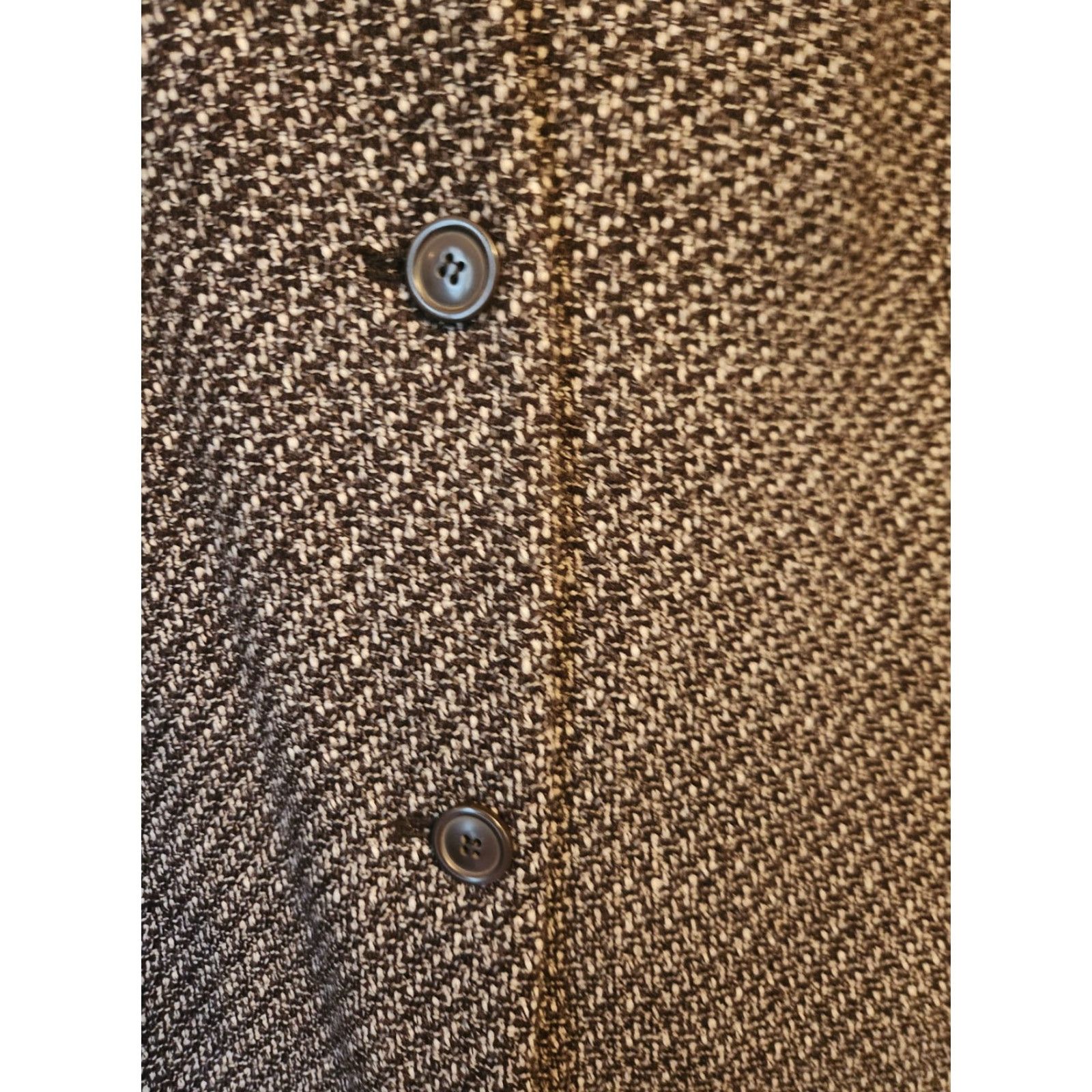 Vintage VINTAGE JG Hook Blazer Jacket Collarless Tweed V-Neck 30W Plus Women Size 4XL / US 24-26 - 3 Thumbnail