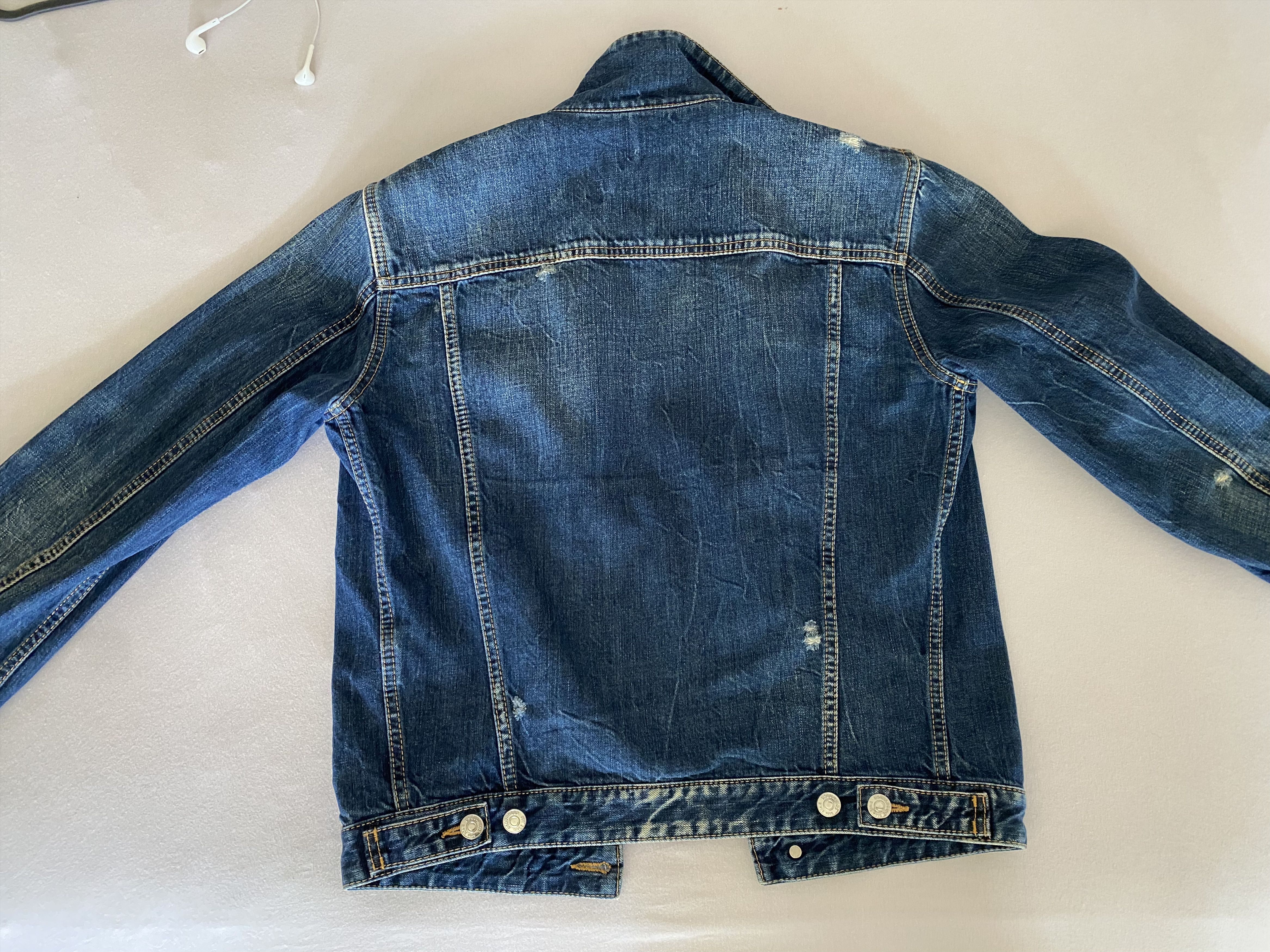 Dsquared2 Dsquared2 Distressed Denim Jacket Tidy Jean Jacket Size US M / EU 48-50 / 2 - 5 Thumbnail