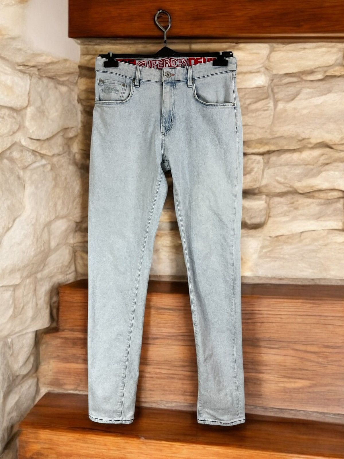 Superdry Superdry Conor 05 Taper light blue jeans size W30 L32 Size US 30 / EU 46 - 1 Thumbnail