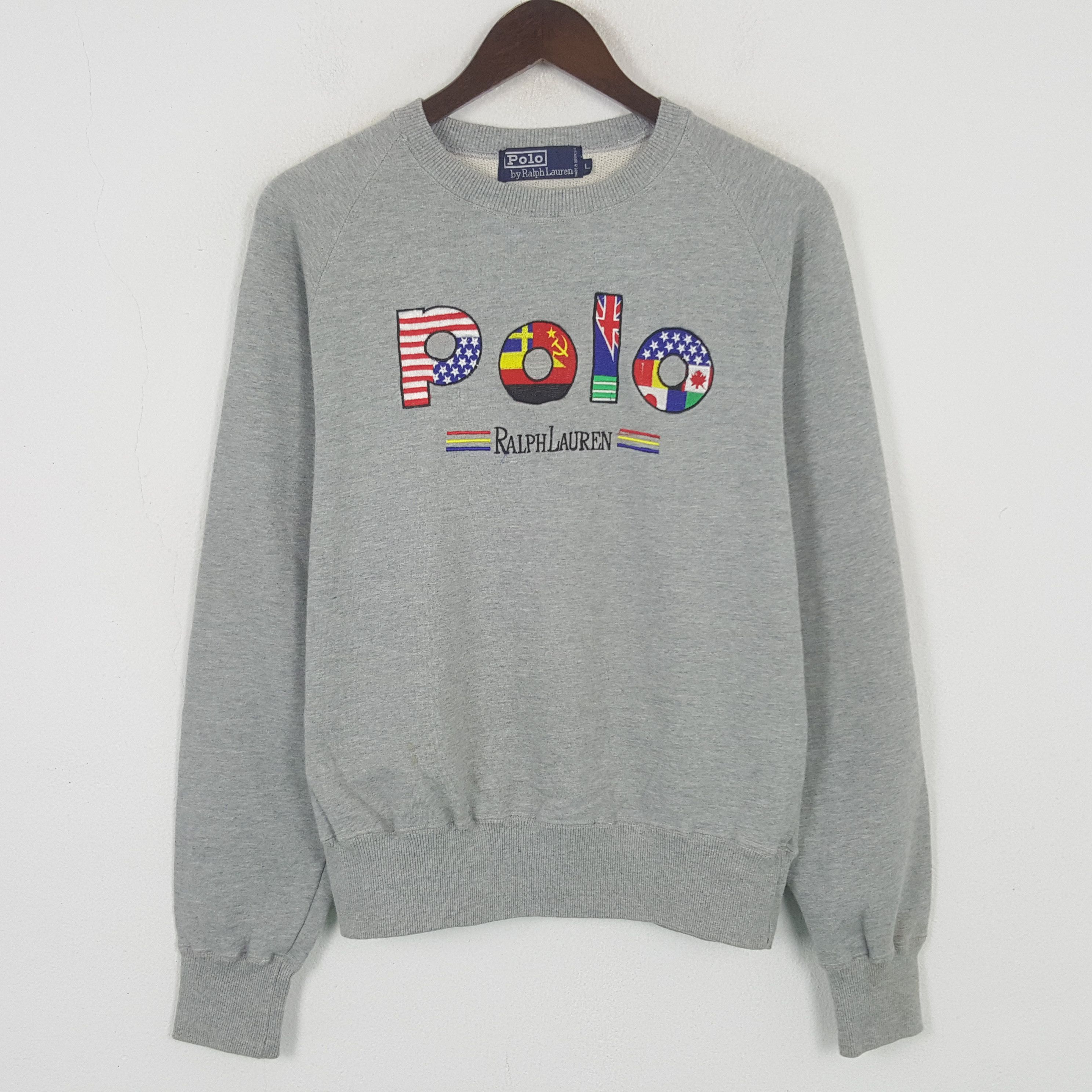 Vintage Polo Ralph Lauren Logo Sweatshirt