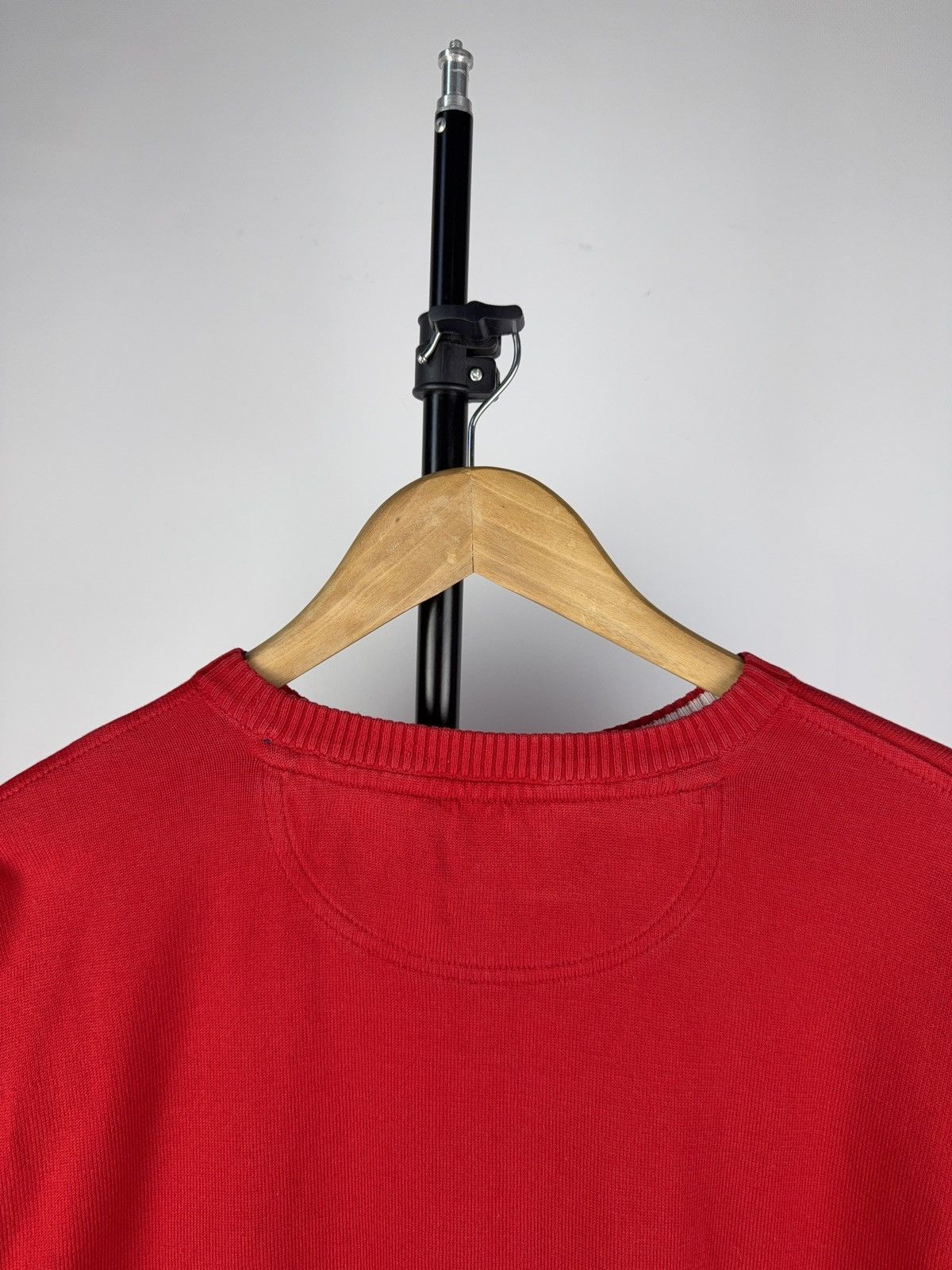 Paul & Shark × Vintage Paul & Shark Yachting Red Knit Sweater Logo Spellout Size L Size US L / EU 52-54 / 3 - 11 Thumbnail