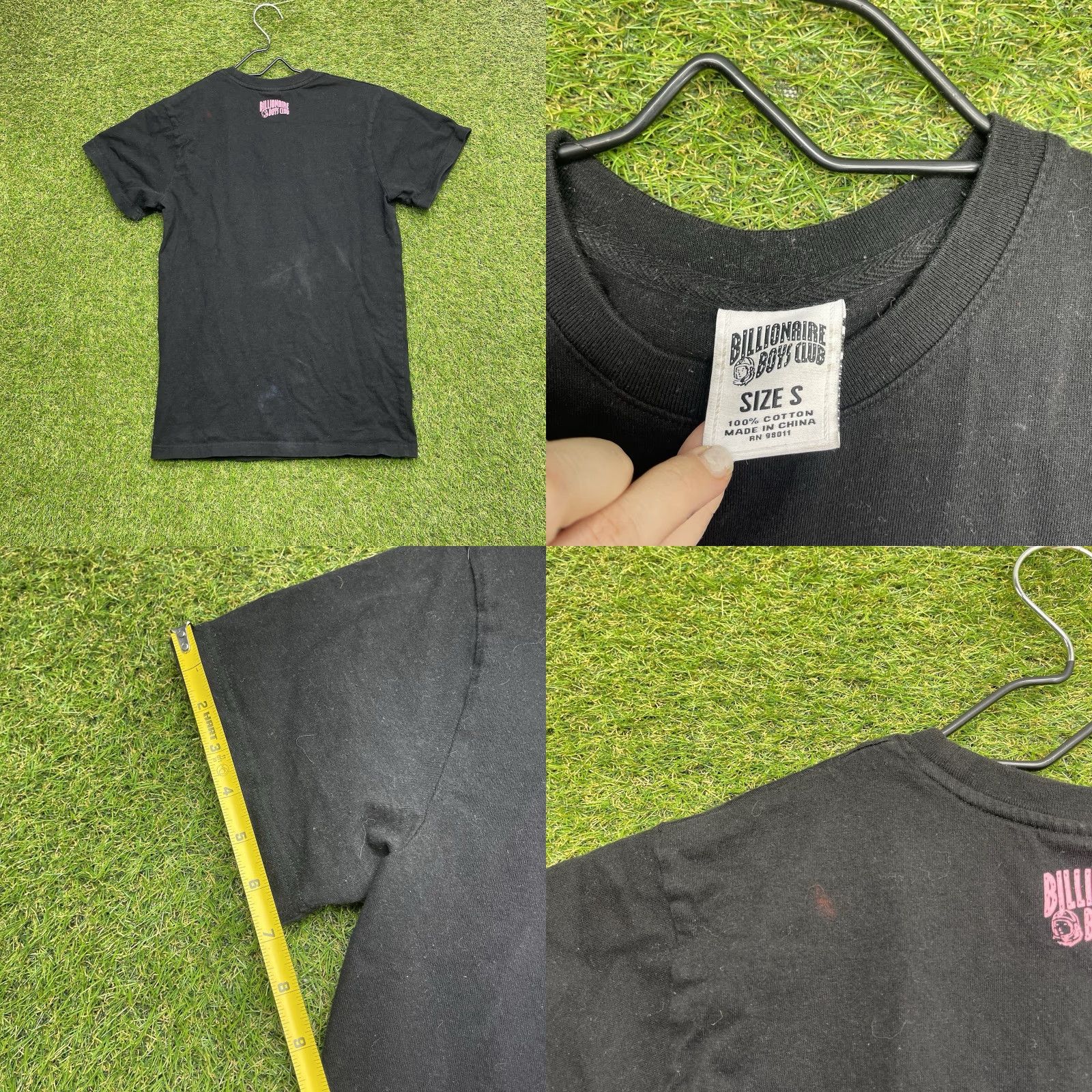 Vintage Billionaire Boys Club Shirt Mens Small Astronaut Space Black Short Sleeve Size US S / EU 44-46 / 1 - 8 Thumbnail