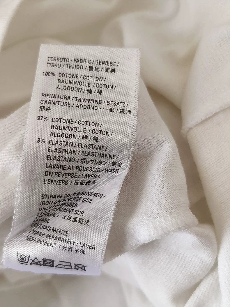 Balenciaga Balenciaga Jelly dissolve logo printed white short sleeve 2 Size US XS / EU 42 / 0 - 5 Thumbnail