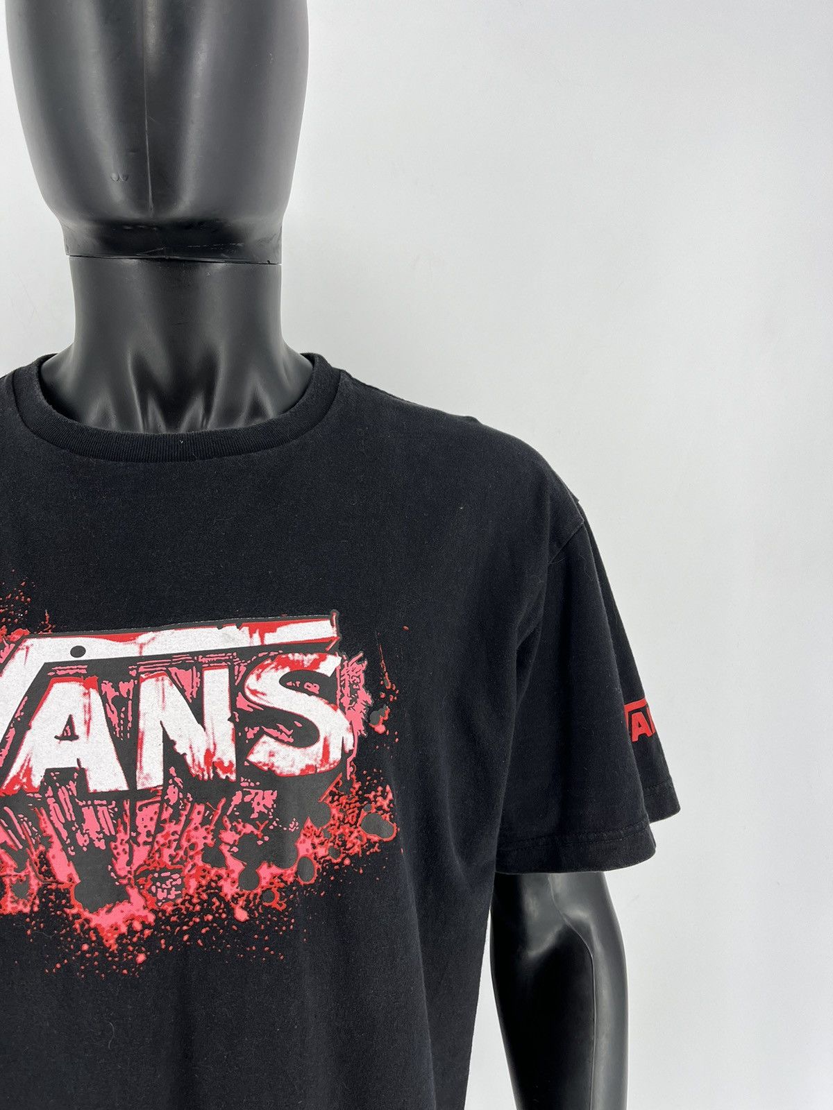 Vans × Vintage Vintage Y2K VANS Skate SK8 Faded T-shirt New York Streetwear Size US L / EU 52-54 / 3 - 7 Thumbnail
