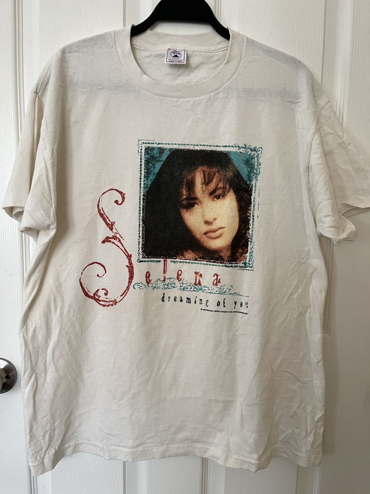 Band Tees × Vintage Vintage 1995 Selena Dreaming of You Size US L / EU 52-54 / 3 - 3 Thumbnail