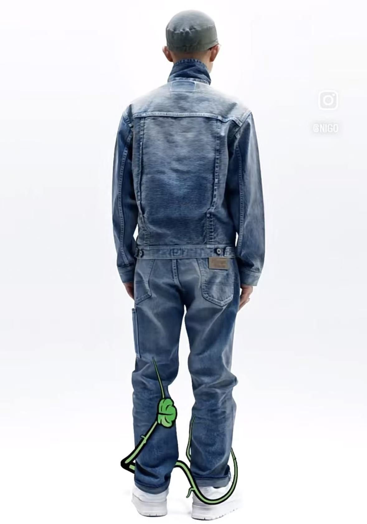 Girls Don't Cry × Human Made HUMAN MADE x Verdy GIRLS DON’T CRY PROTOTYPE DENIM JEANS Size US 28 / EU 44 - 7 Thumbnail