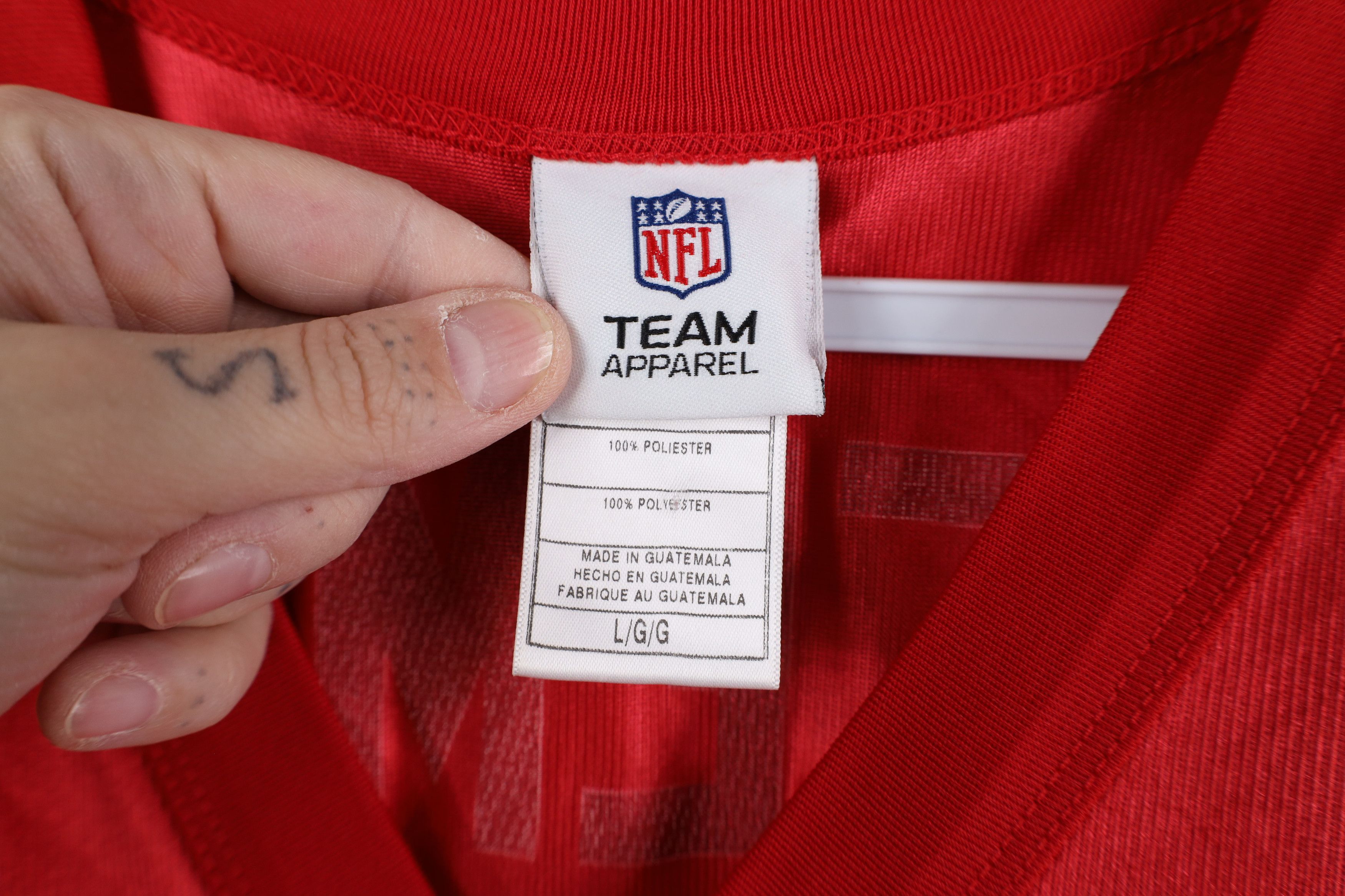 Vintage Vintage Freeman Tampa Bay Buccaneers Football Jersey Red #5 Size US L / EU 52-54 / 3 - 8 Thumbnail
