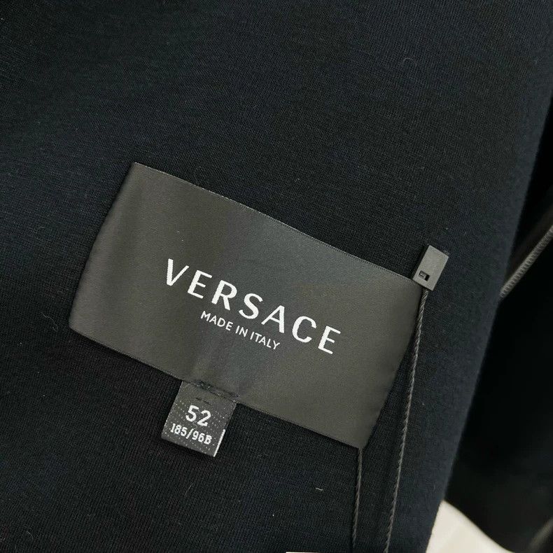 Versace Versace Embroidered letter zip jacket Size US L / EU 52-54 / 3 - 5 Thumbnail