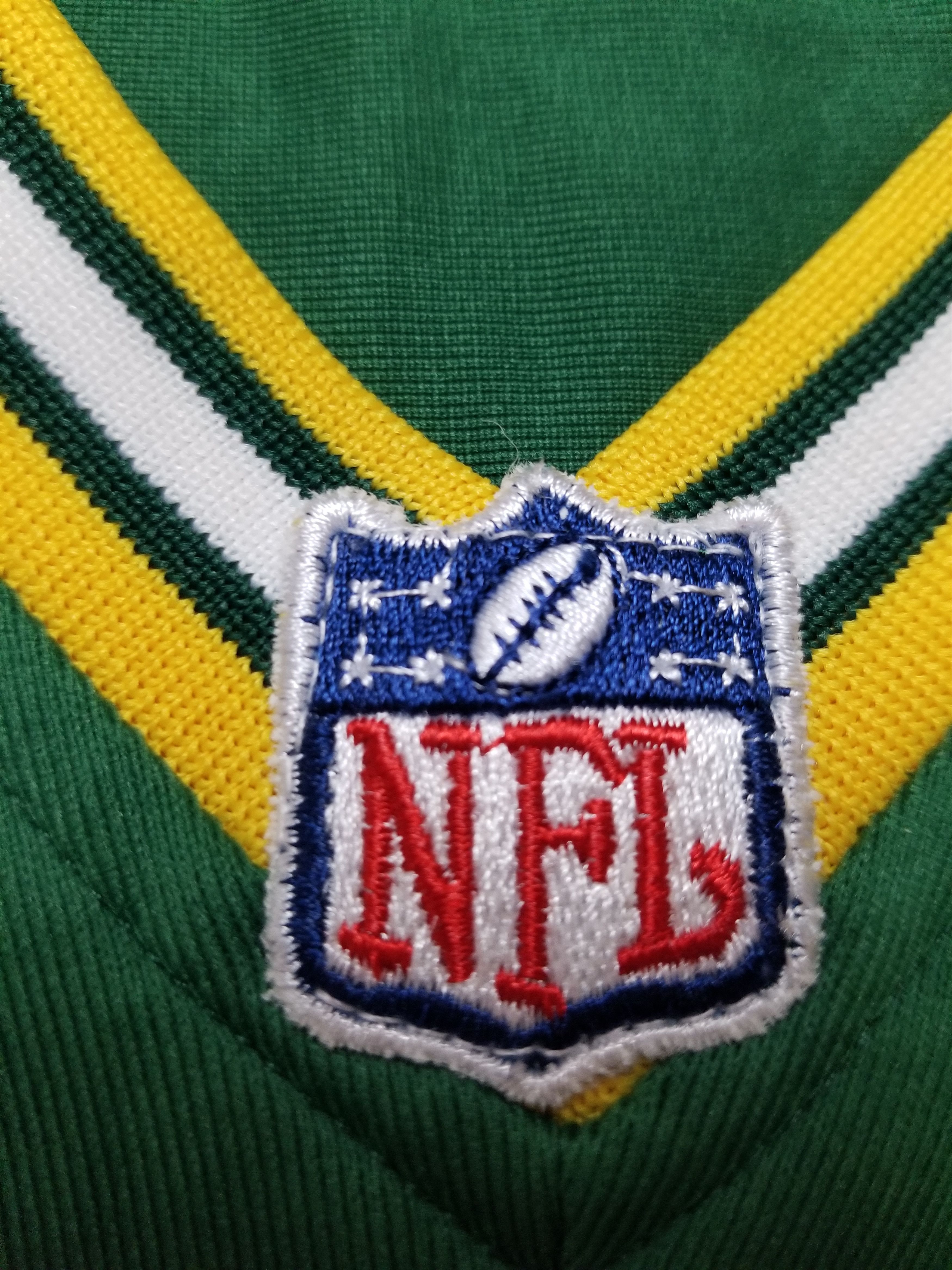 Mitchell & Ness NFL Packers 4 Brett Favre Throwback Jersey 75th Anniv. Patch Size US L / EU 52-54 / 3 - 16 Thumbnail