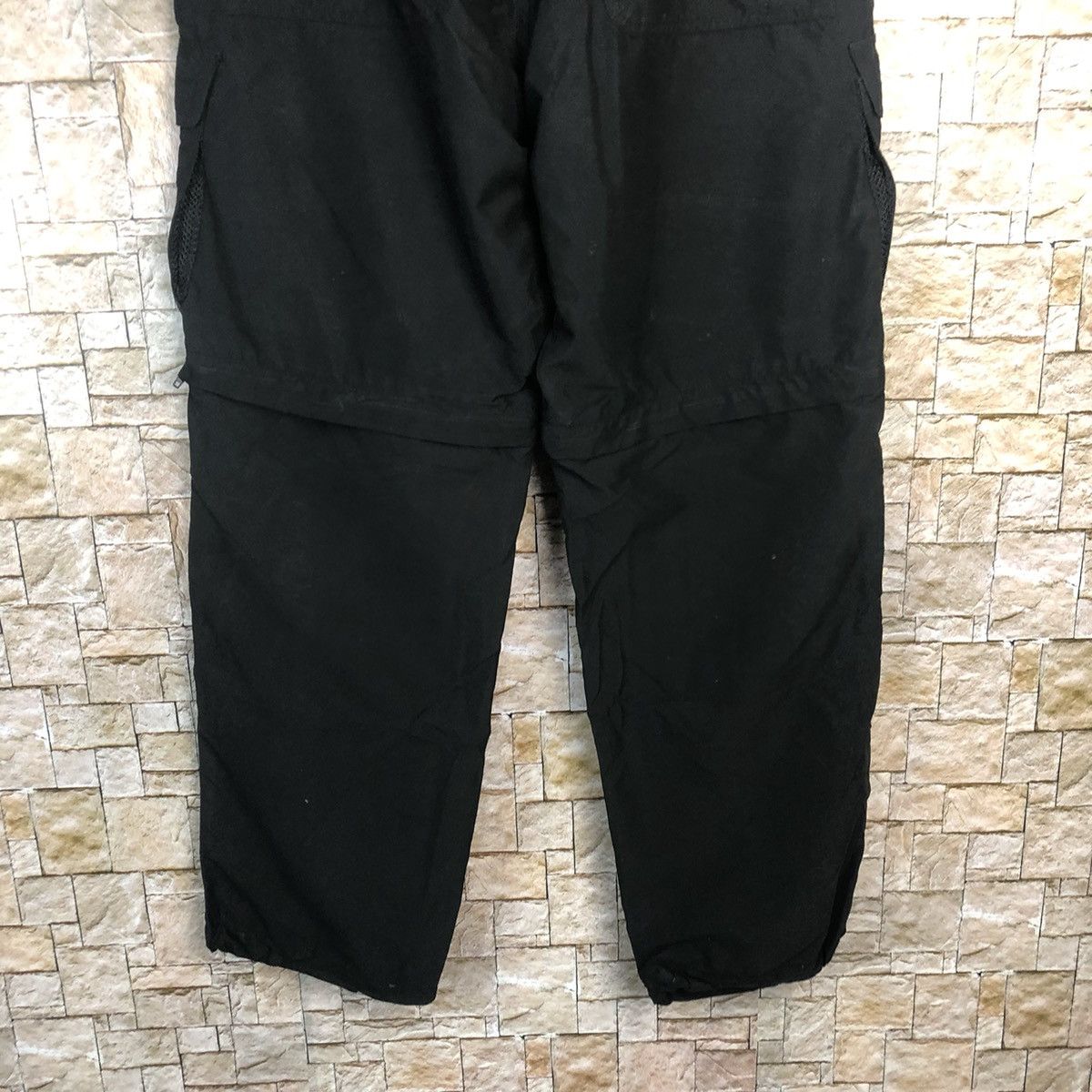 Japanese Brand Counter Culture Black Cargo Multipocket Pants #A340 Size US 30 / EU 46 - 17 Thumbnail