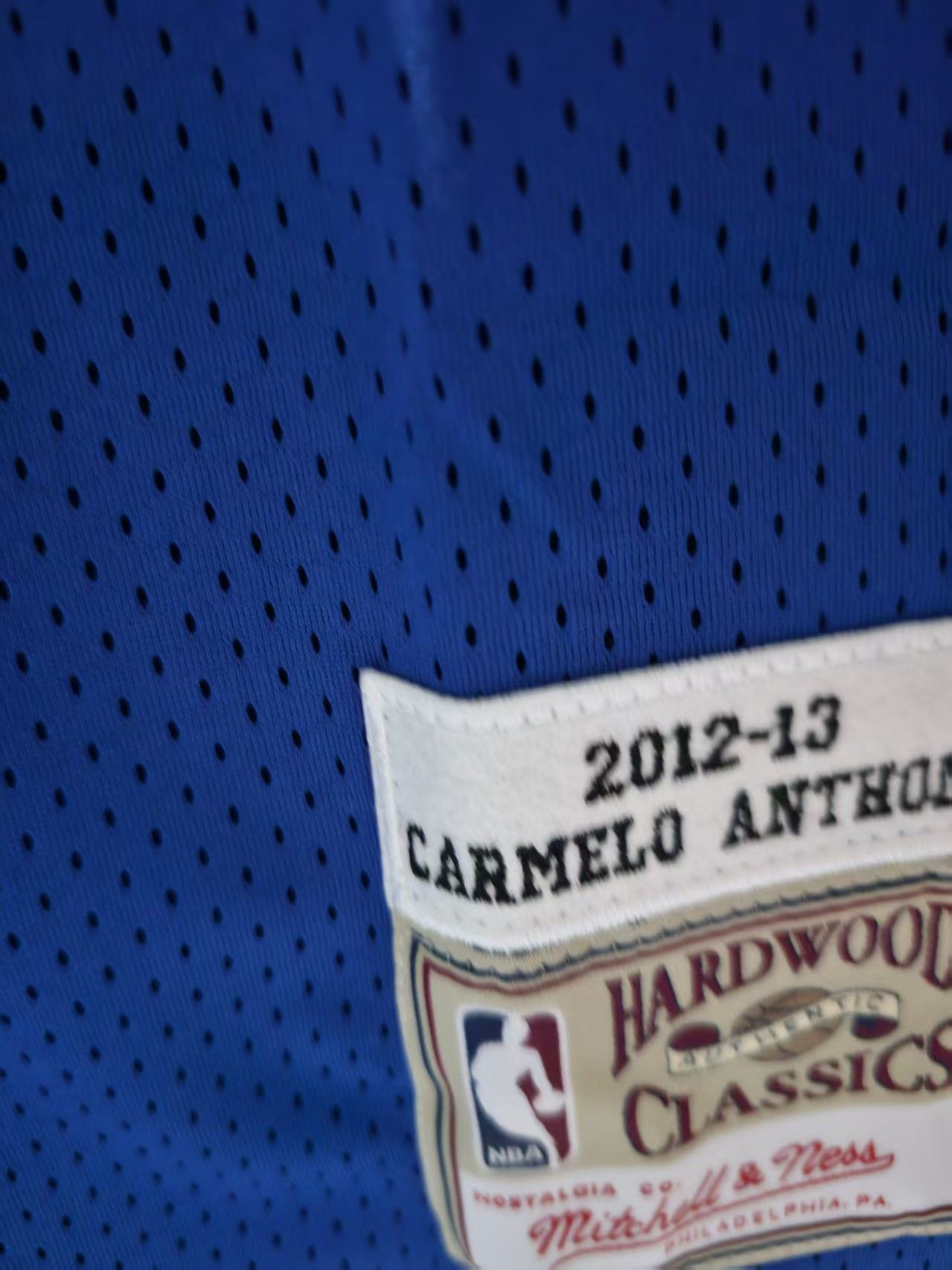 NBA New York Knicks #7 Carmelo Anthony Jersey Double Stitched L Size US L / EU 52-54 / 3 - 4 Thumbnail