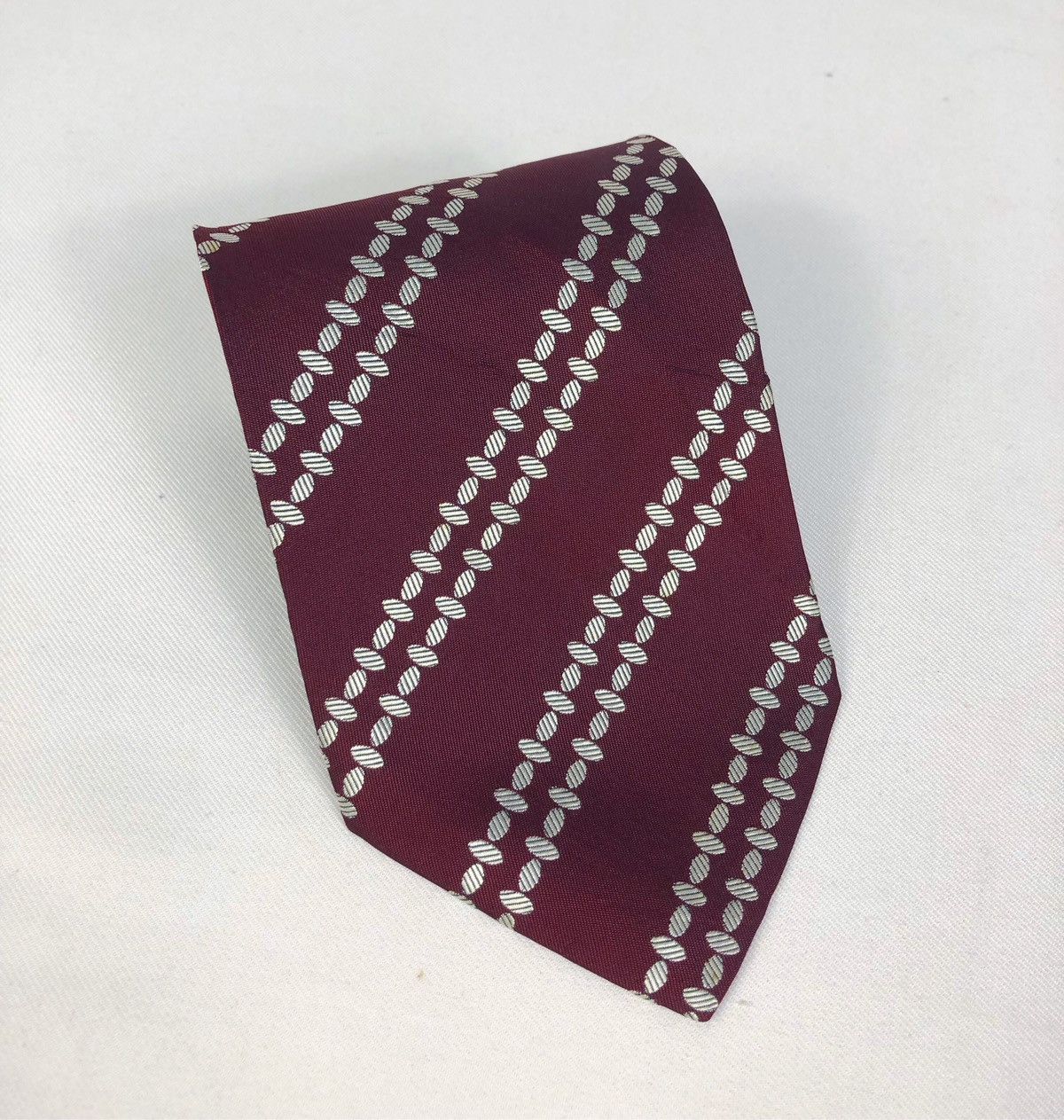 Balenciaga Rare Vintage Balenciaga Stripes Silk Tie Size ONE SIZE - 1 Thumbnail
