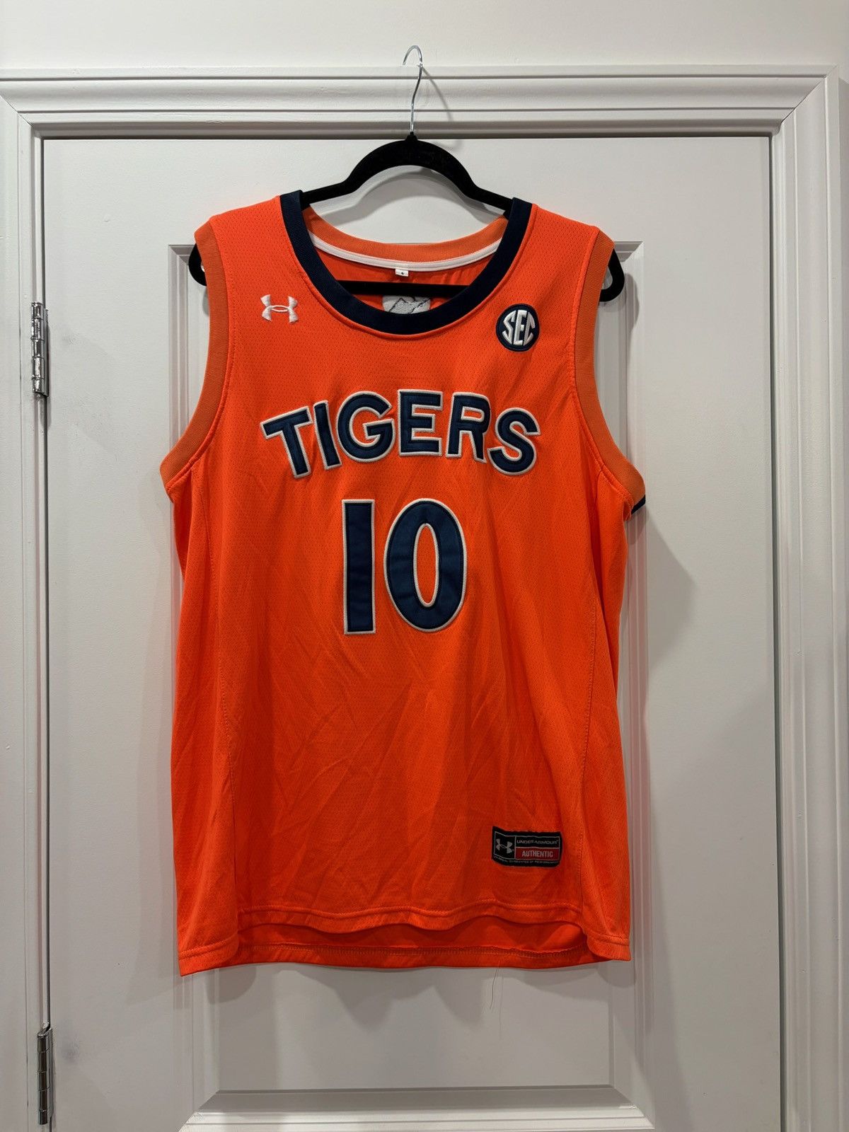 Jabari Smith Jr #10 Auburn Tigers Under Armour Jersey