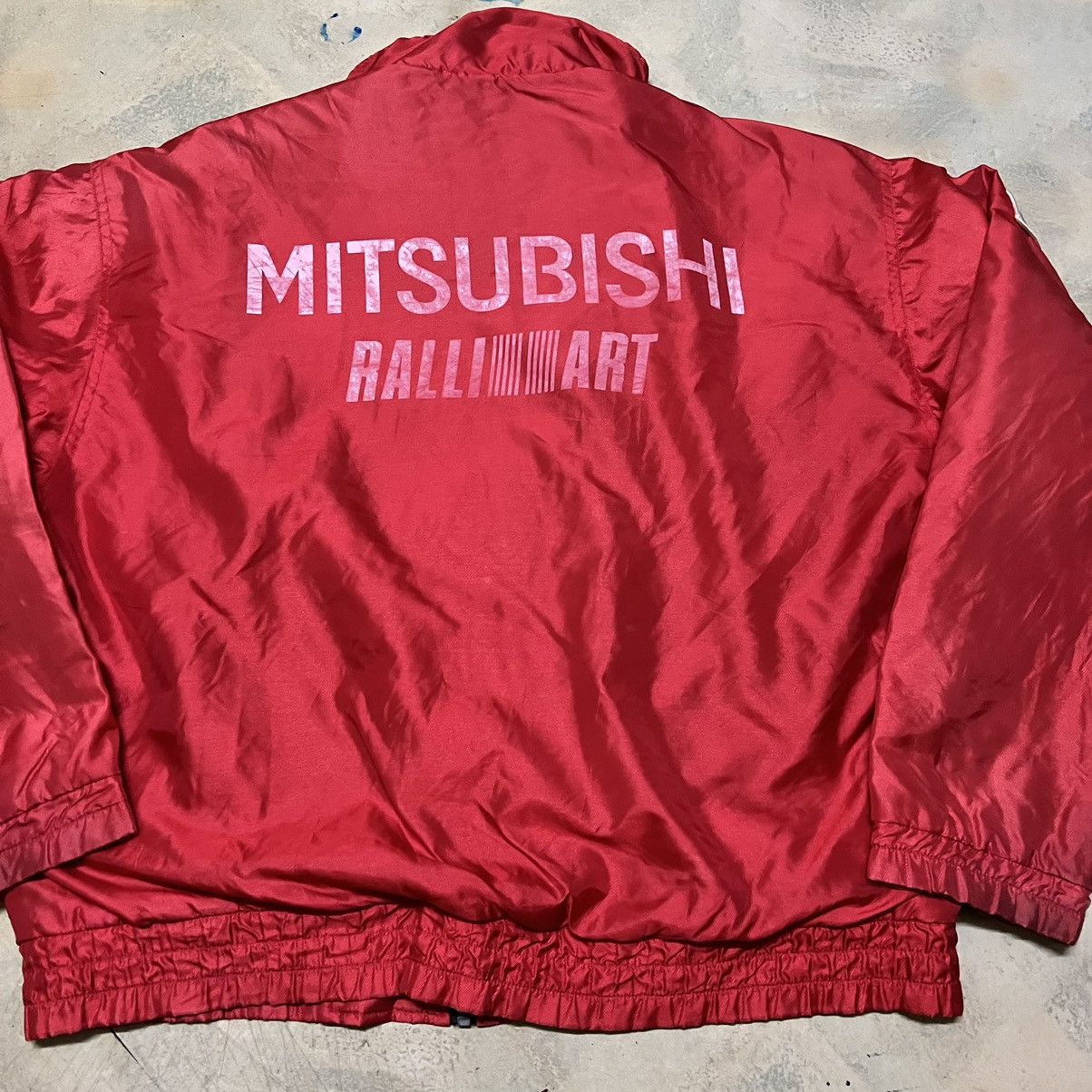 Japanese Brand Vintage Mitsubishi Ralliart Racing Jacket Big Logo Size US L / EU 52-54 / 3 - 20 Thumbnail