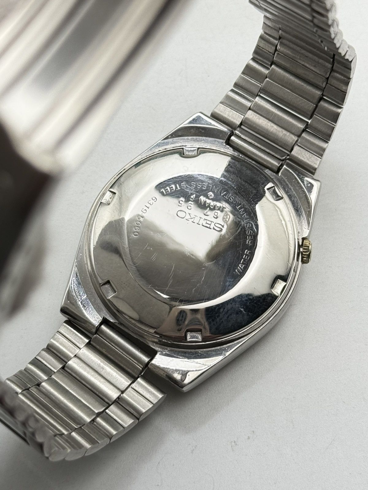 Seiko SEIKO 5 AUTOMATIC 6319 BLACK DIAL MEN’S WRISTWATCH Size 36 - 7 Thumbnail