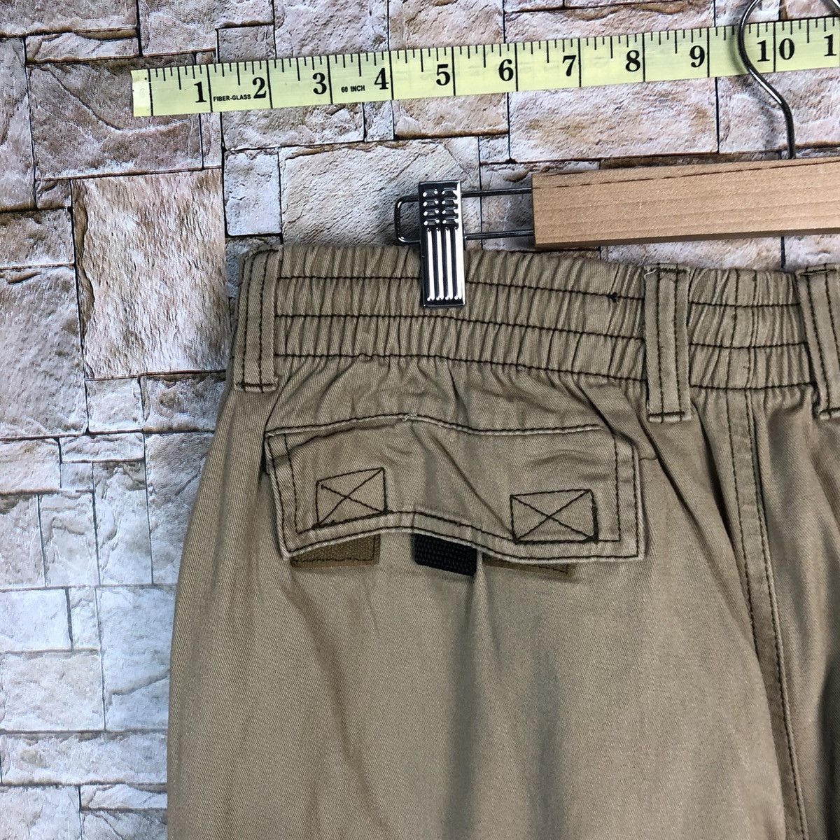 Converse Converse Brown Cargo jogger utility Multipocket Pants #A635 Size US 33 - 18 Thumbnail