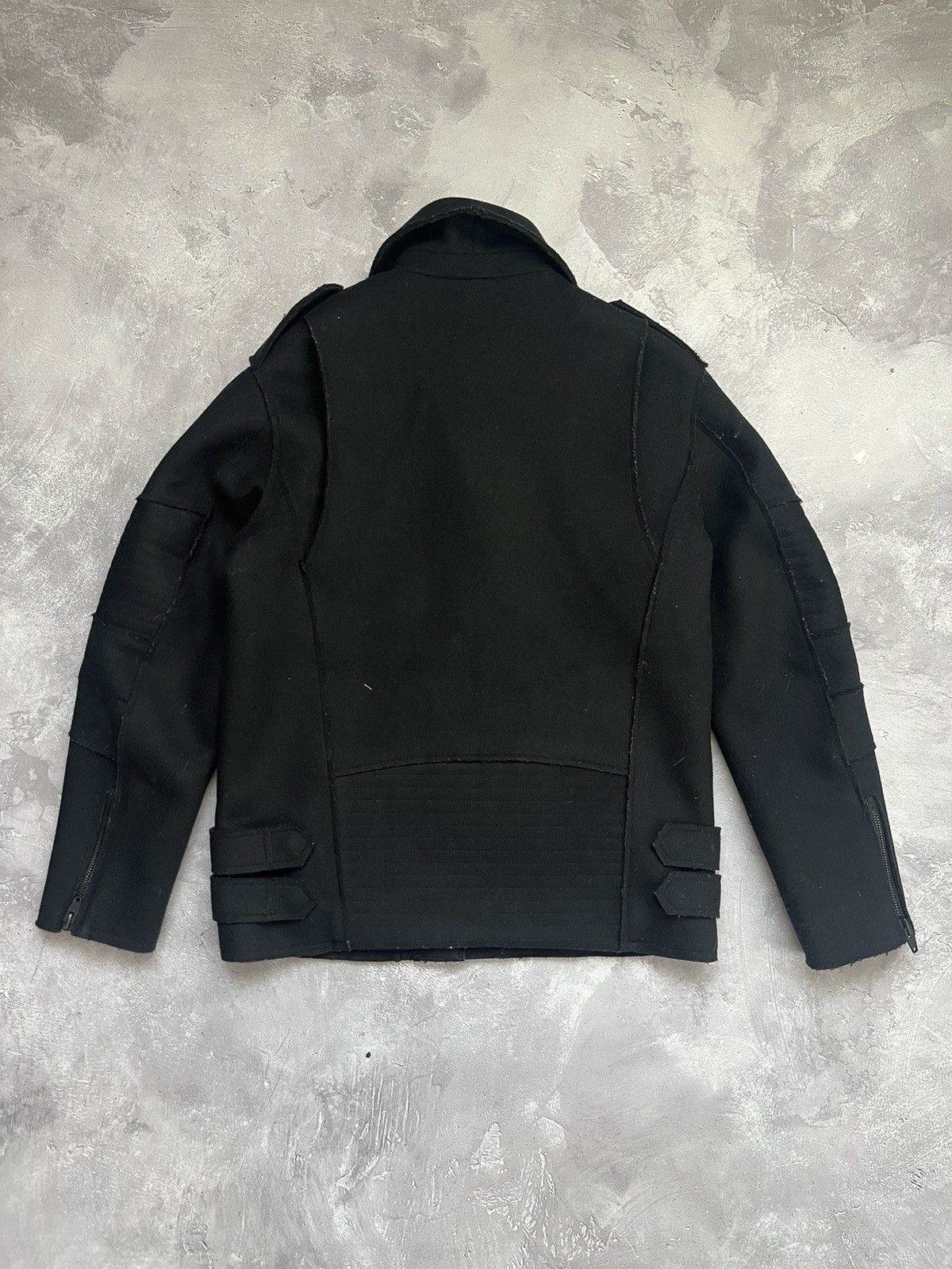 Alexander Wang × H&M Alexander Wang x HM Wool Biker Heavy Jacket Bomber Size S / US 4 / IT 40 - 7 Thumbnail
