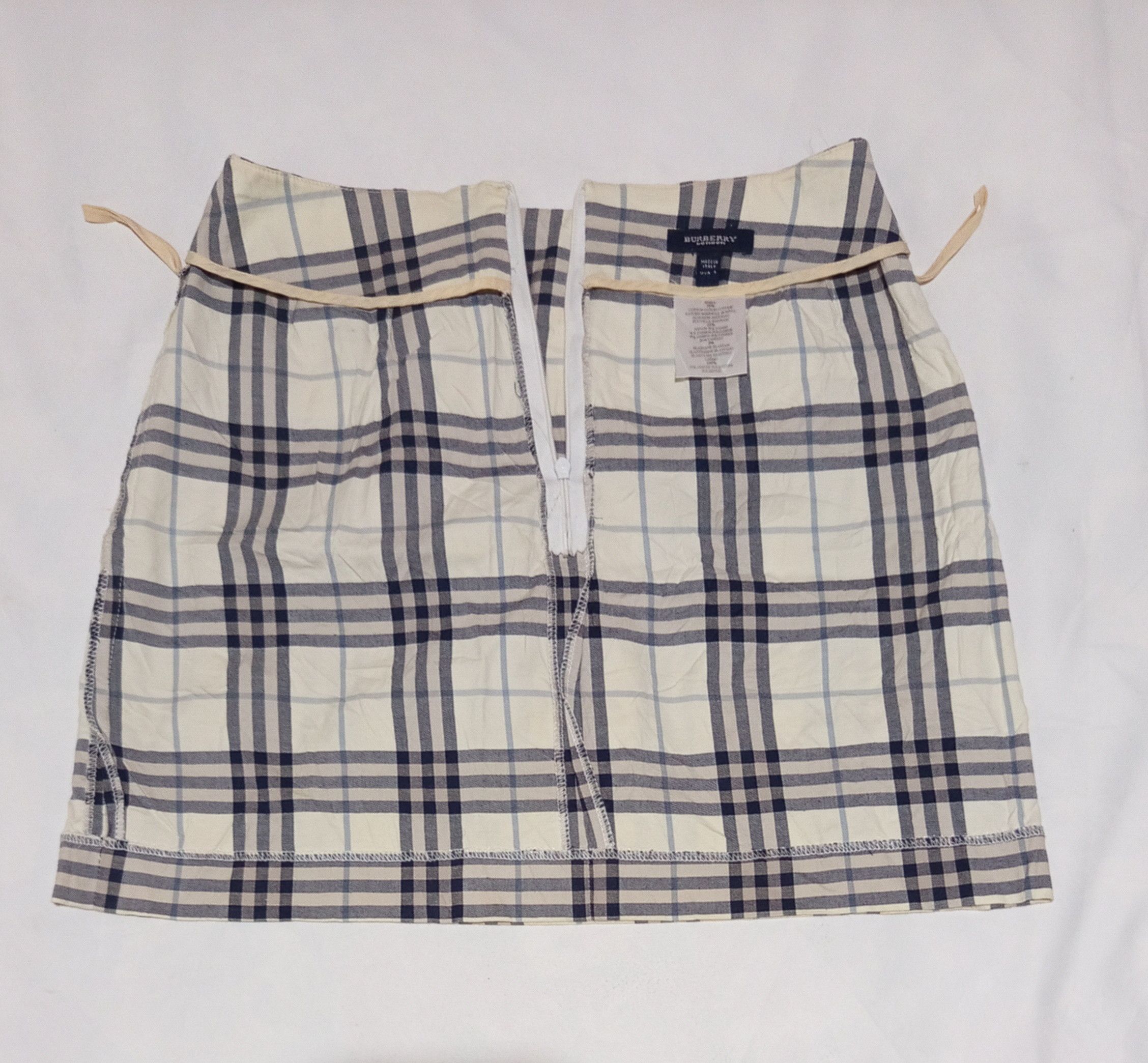 Burberry Burberry London Nova Check A-line mini skirt Size 27" / US 4 / IT 40 - 3 Thumbnail