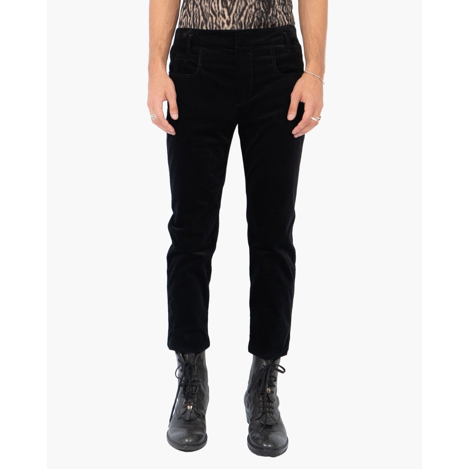 Haider Ackermann Velvet sweatpants | Grailed