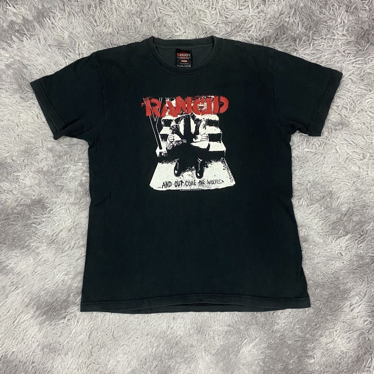 Band Tees × Japanese Brand × Vintage Vintage Y2K punk rock band rancid Size US M / EU 48-50 / 2 - 1 Thumbnail