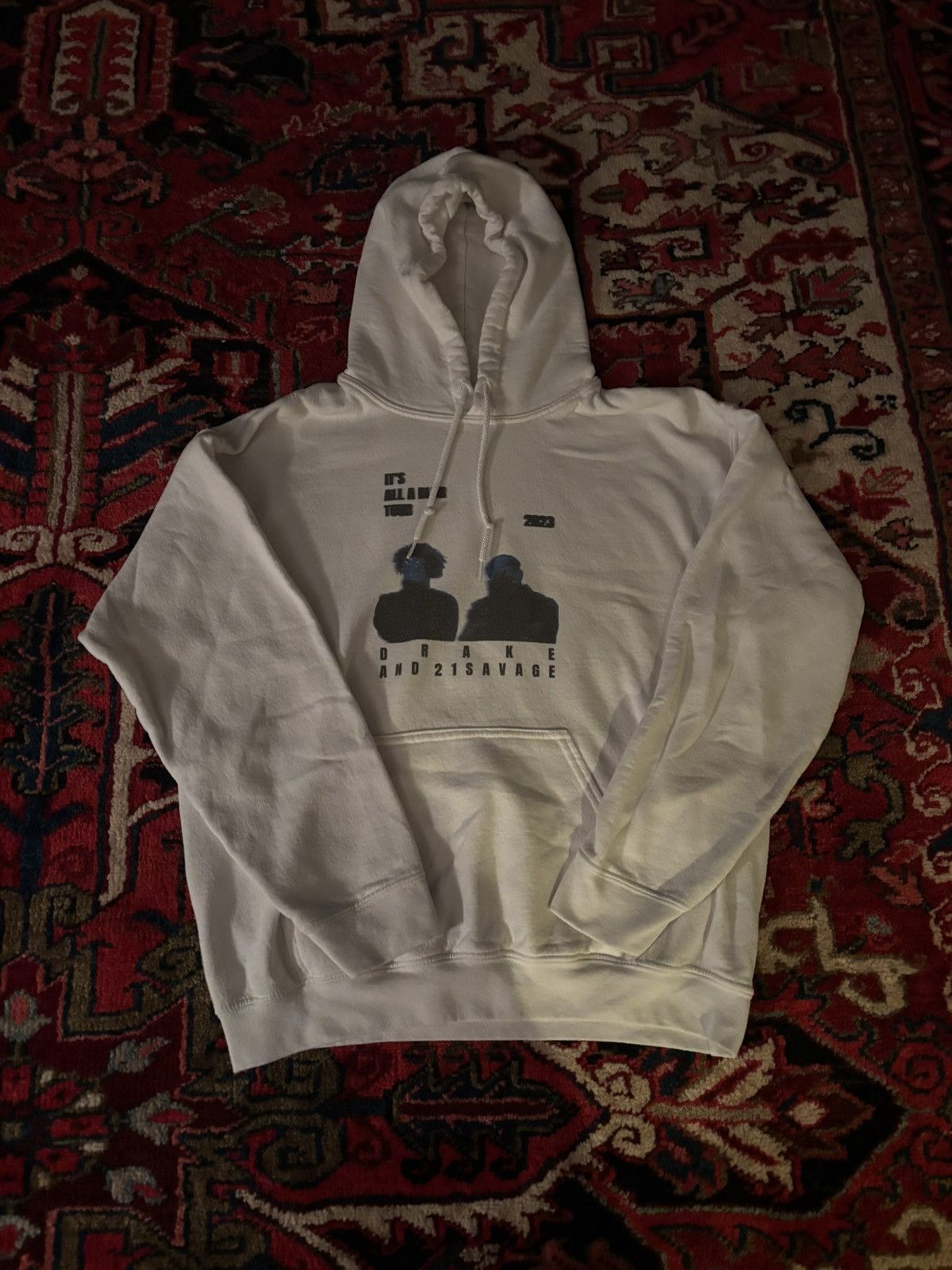 21 Savage × Drake Drake x 21 Savage Concert Hoodie Size US M / EU 48-50 / 2 - 1 Thumbnail