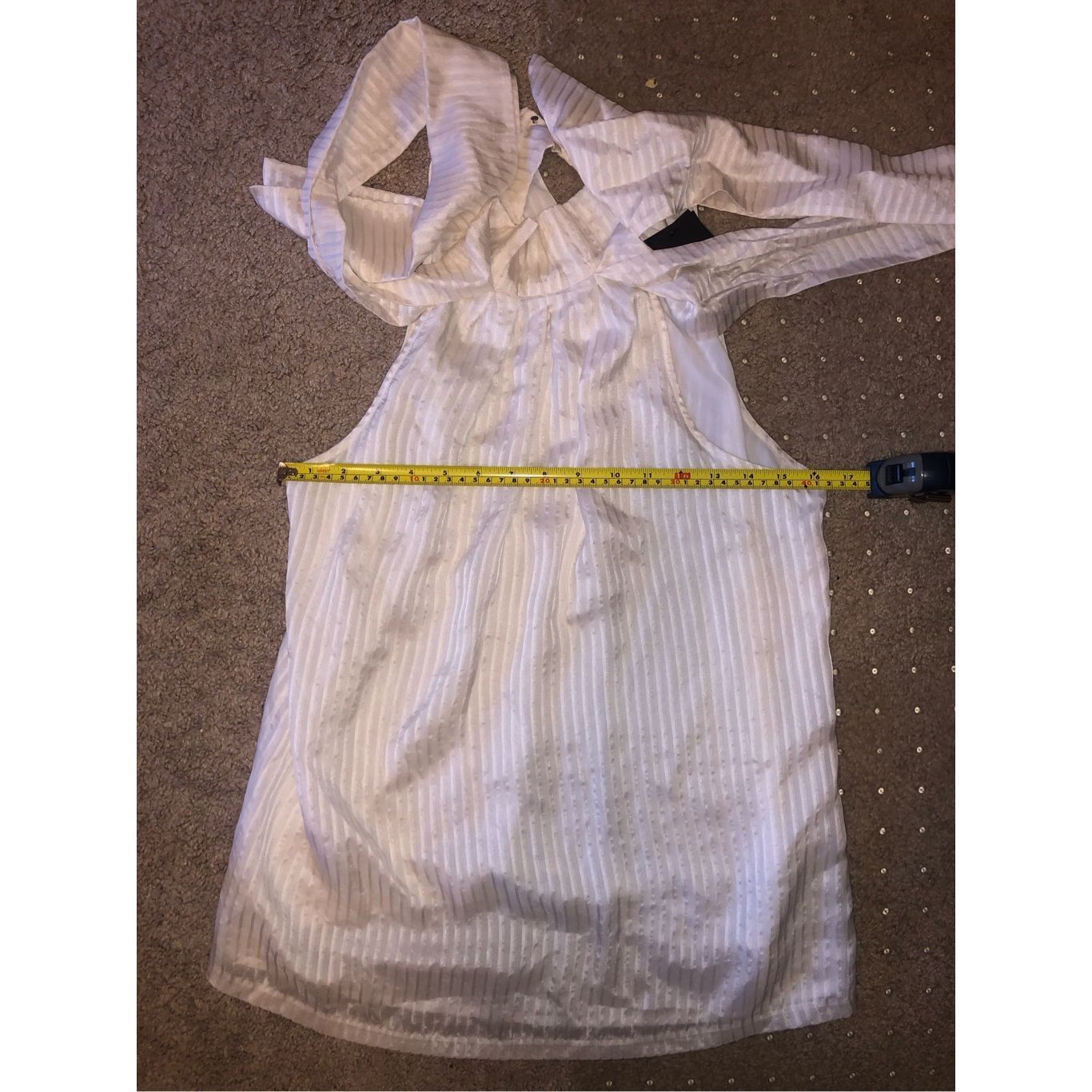 Club Monaco Club Monaco NWT Heather Top in White, Size Large, MSRP $119 Size L / US 10 / IT 46 - 5 Thumbnail